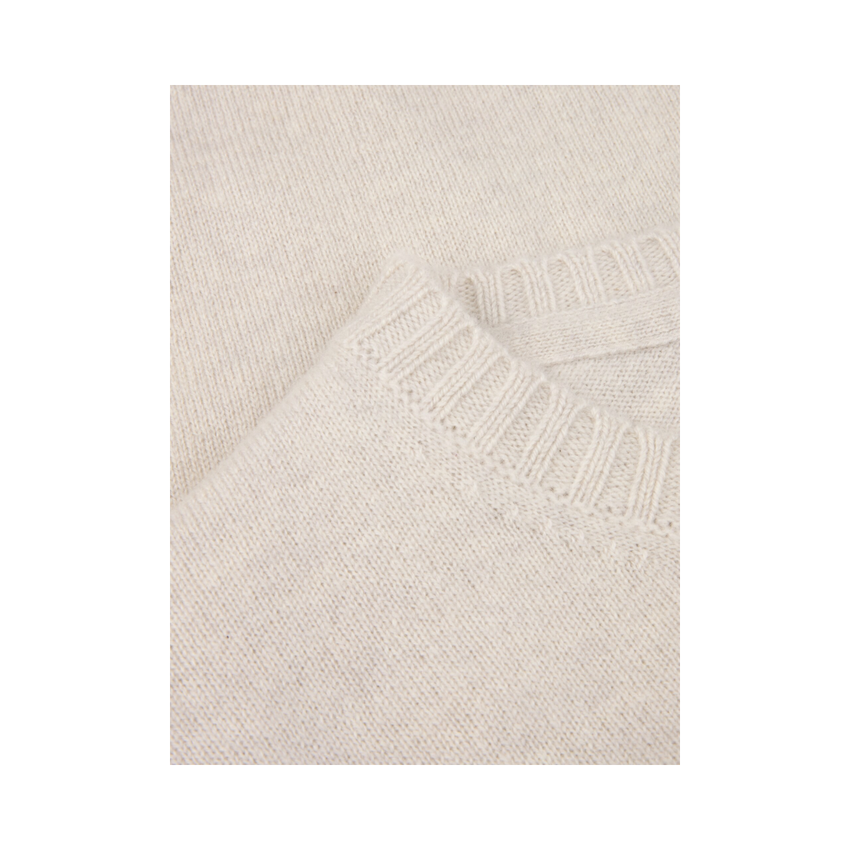 Cashmere Crew Neck - Light beige