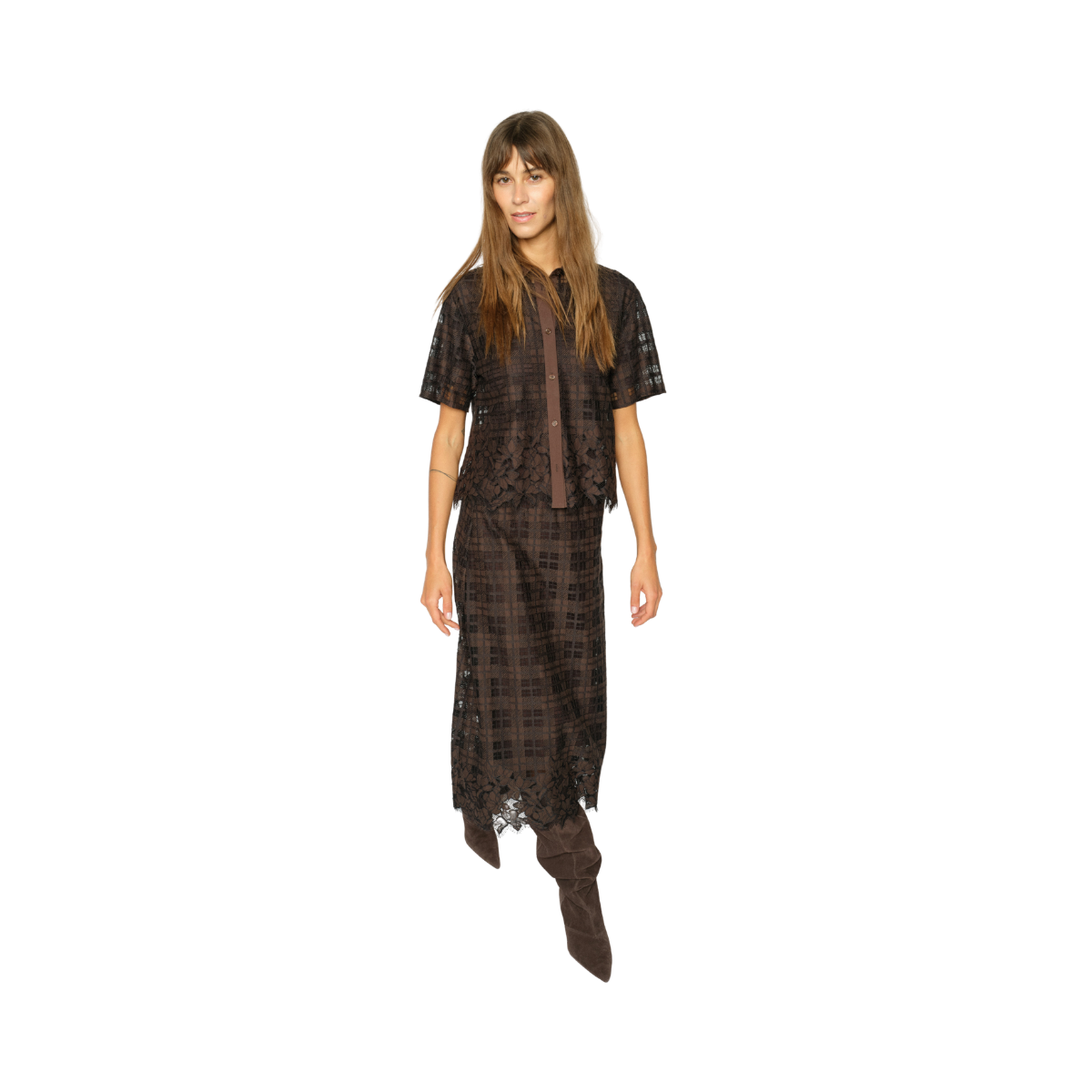 MMBia Checko Lace Skirt - Delicioso