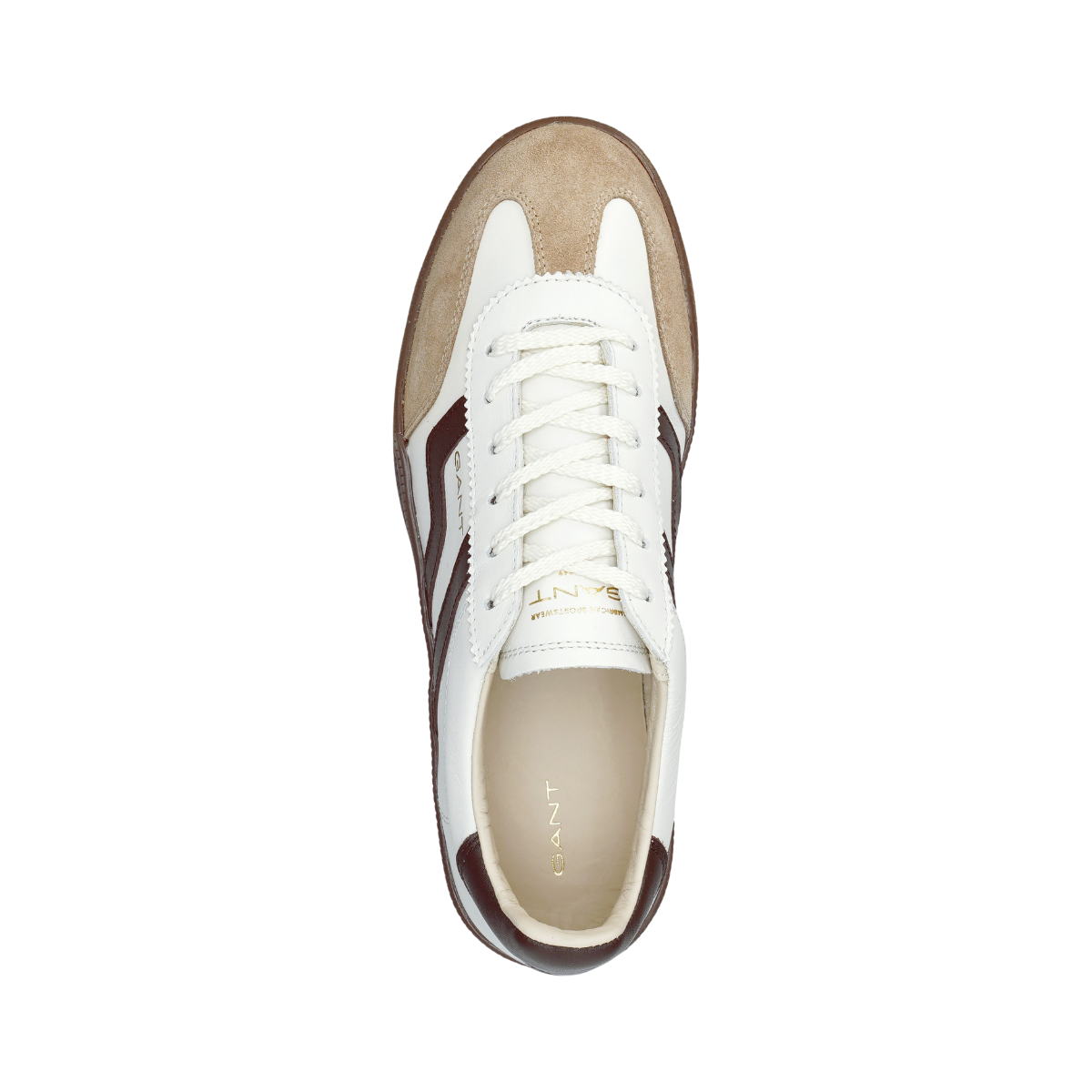 Cuzima Sneaker - Off white/brown