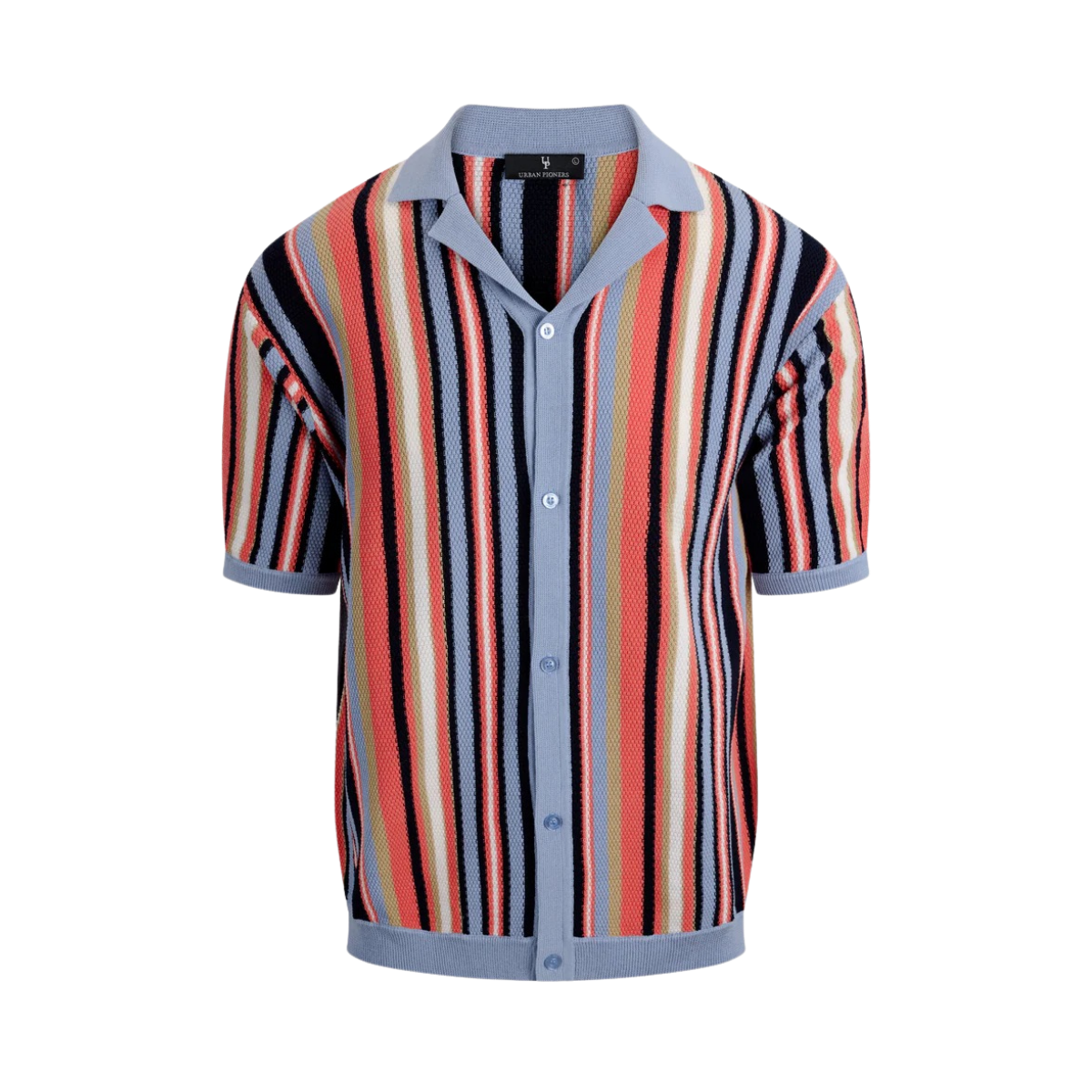 Armando SS Shirt - Light Blue Multi