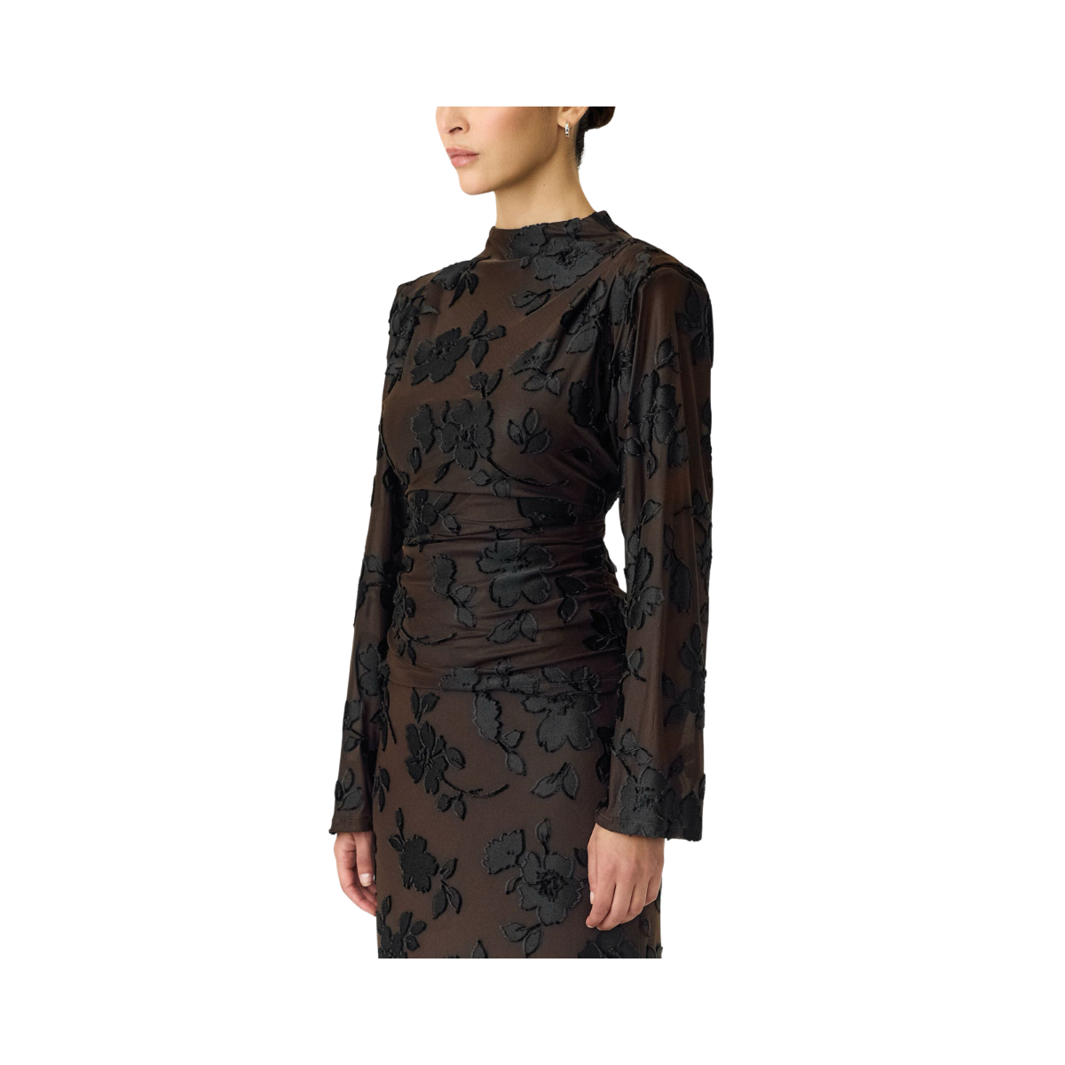YASMarena Batwing Top - Coffee Bean