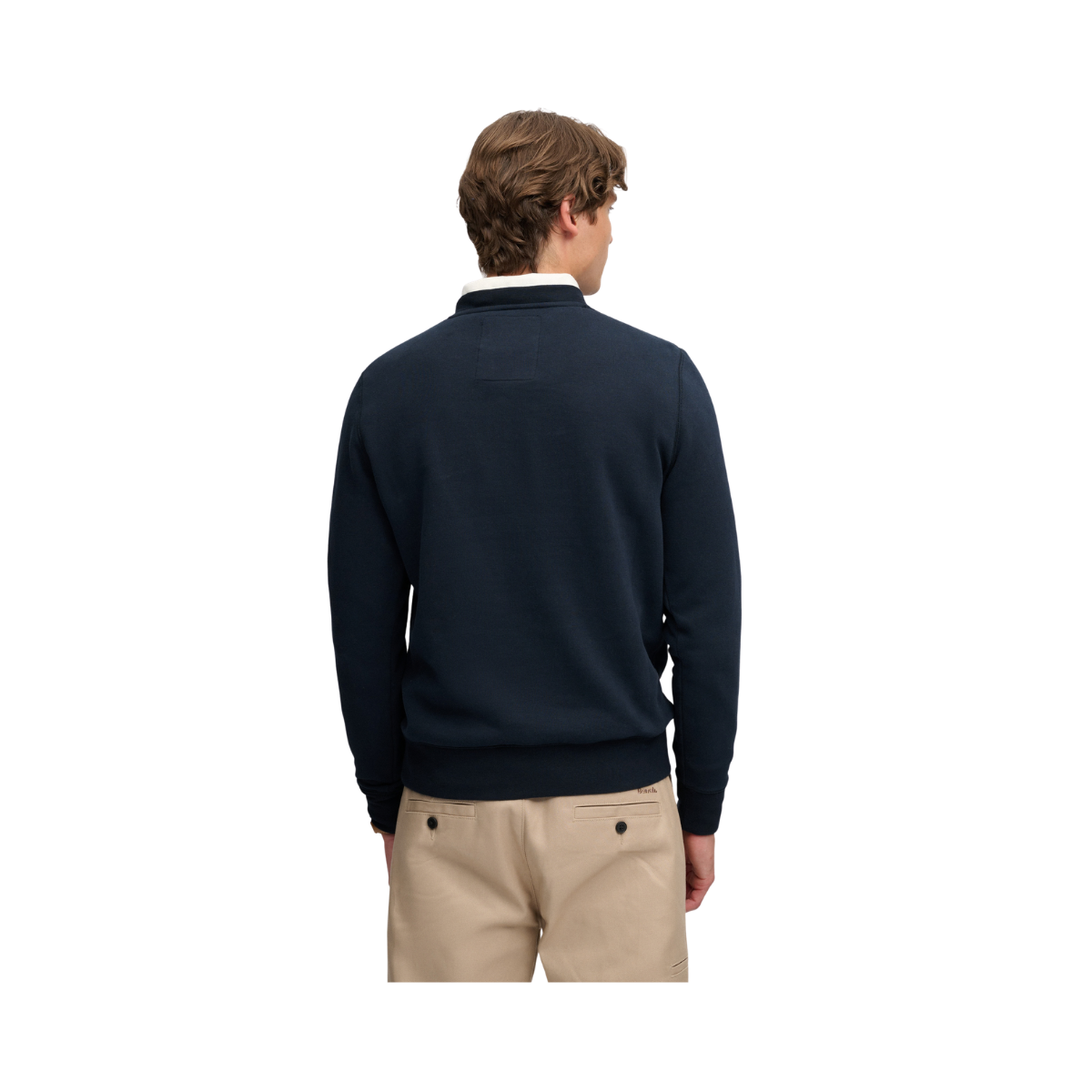 Athletic Applique Relaxed Crew - 98T Eclipse Navy