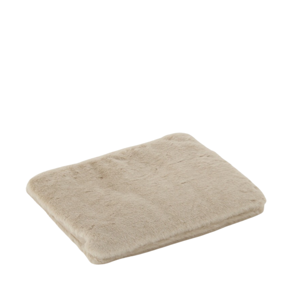 Laptop Sleeve Fur Beige - Beige