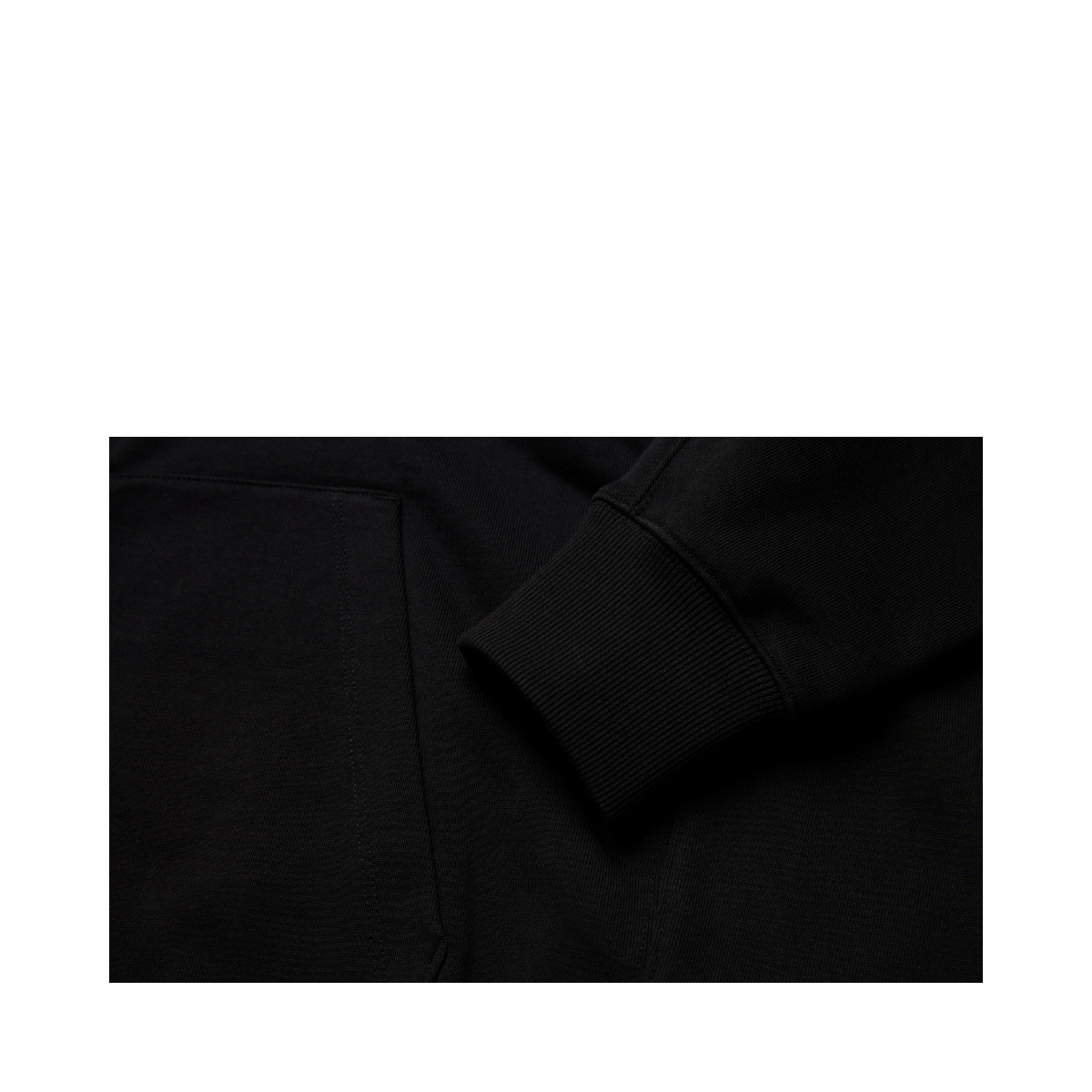 Drift Terry Zip Hood - Carbon