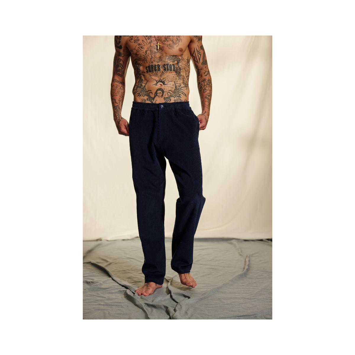 Soto Pant Corderoy - Total Eclipse