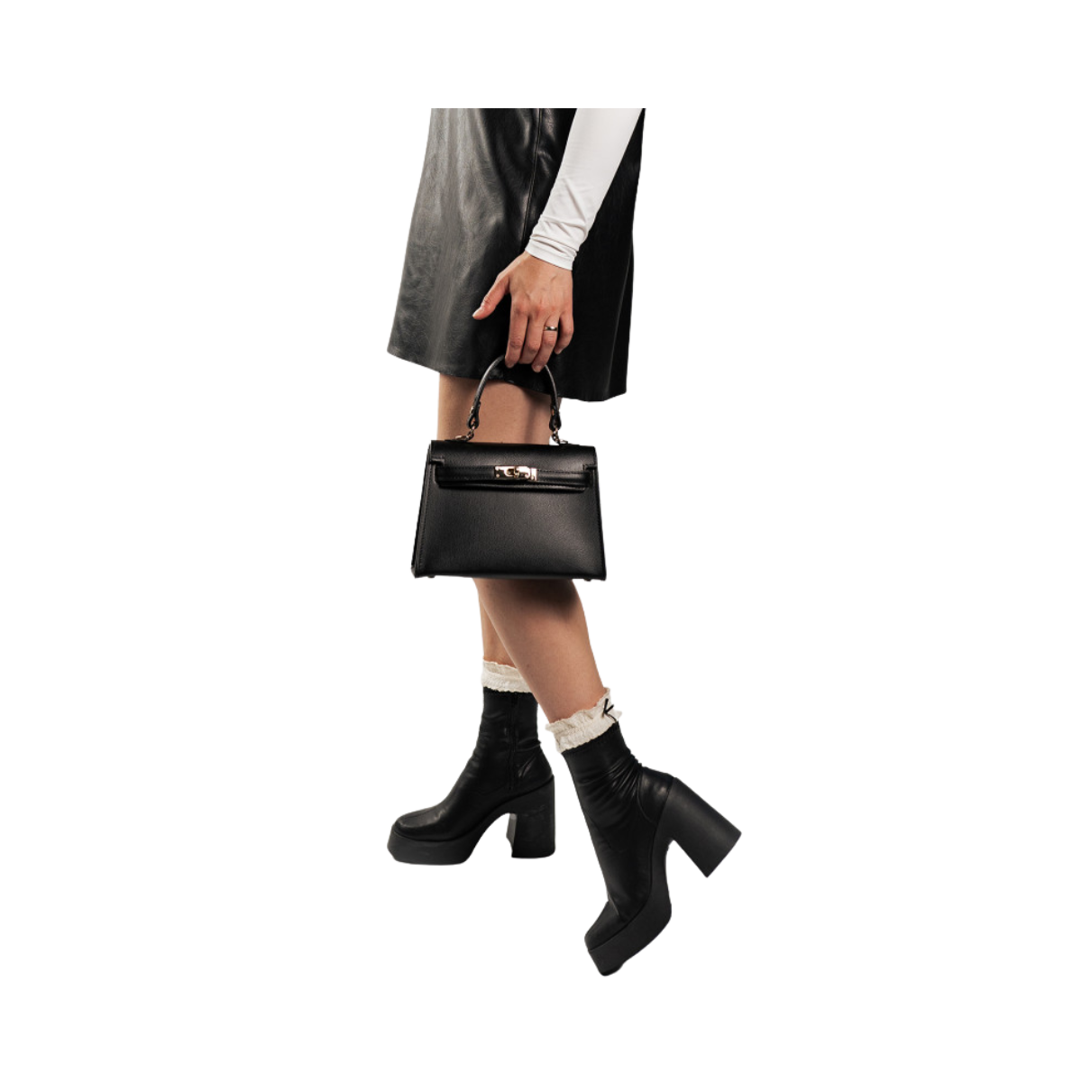 Trento Big - Black Lether