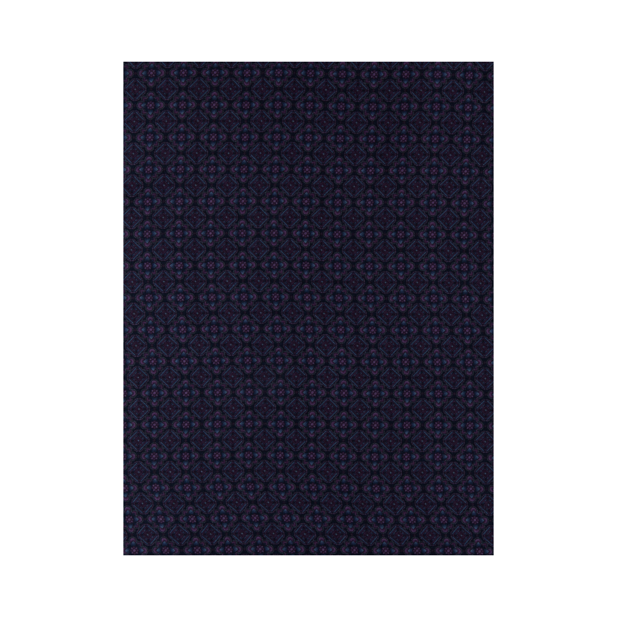 Scarf Silk - Dark Purple Pattern