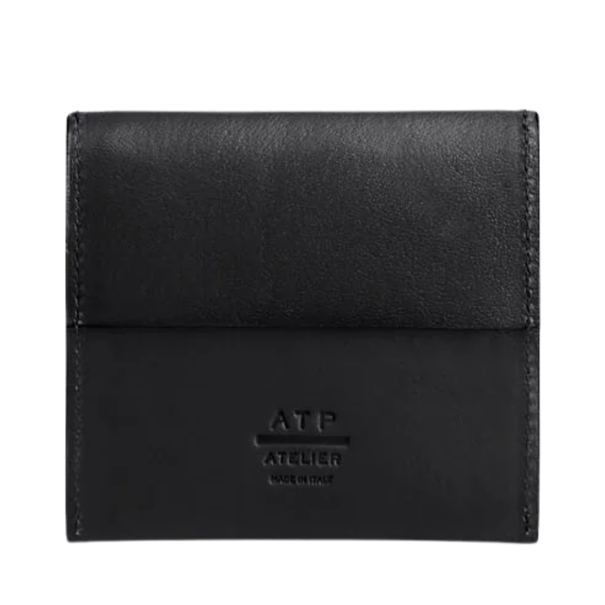 Olba Leather Wallet - Black