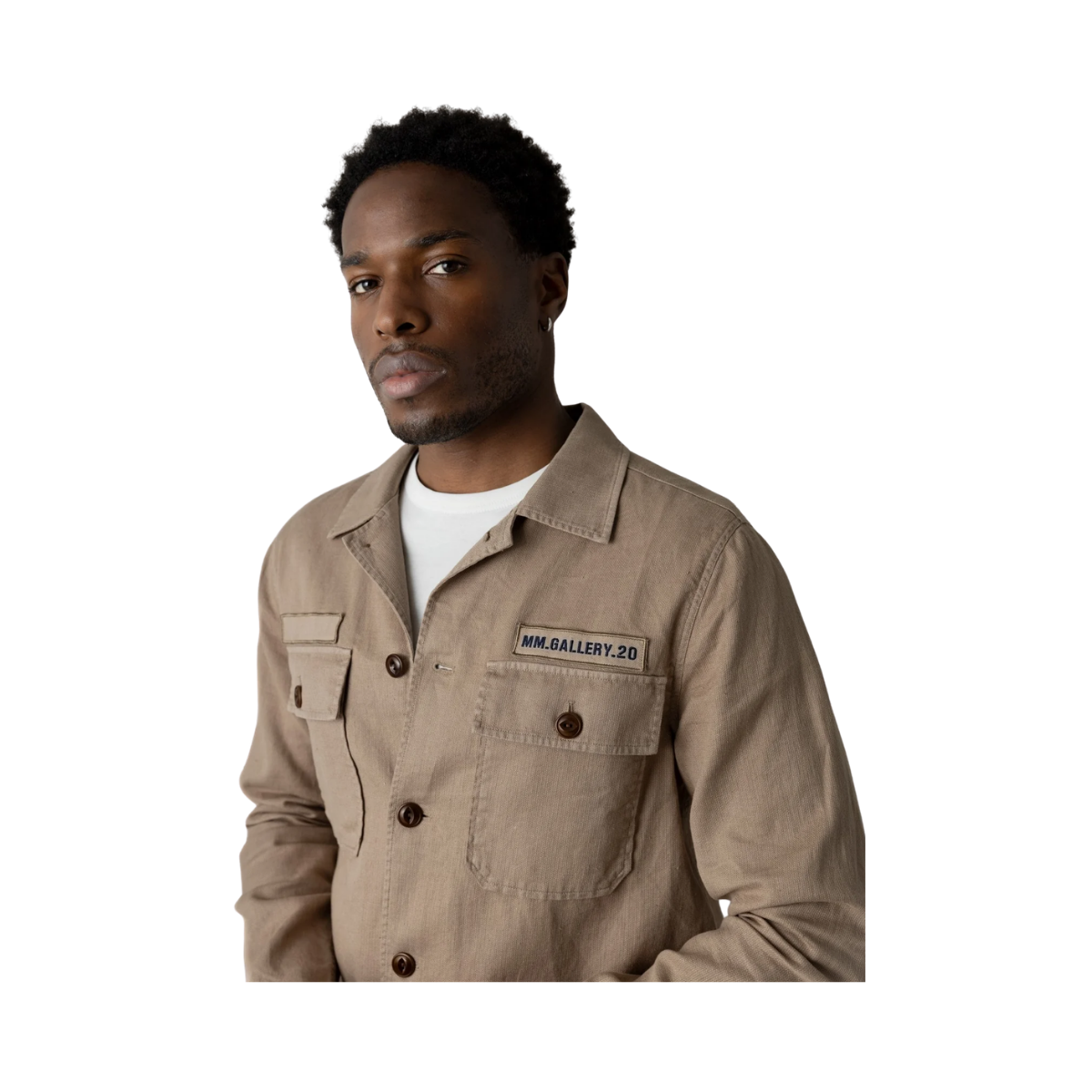 MMGMarcello Porro Uniform Overshirt - Incense