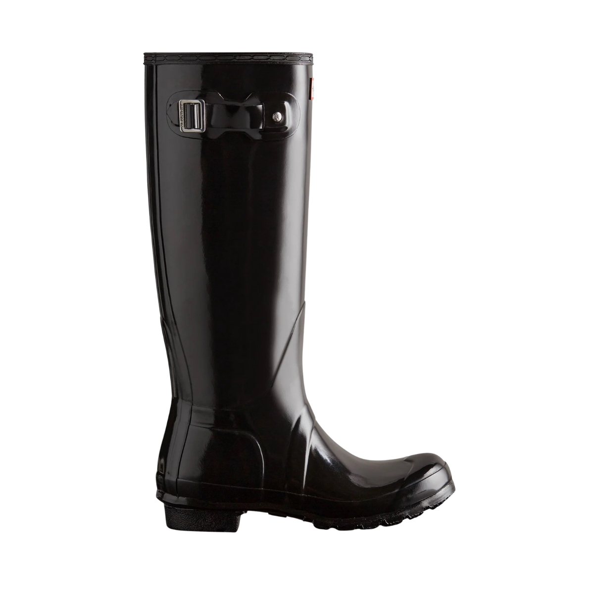 Womens Original Tall Gloss Boot - Black