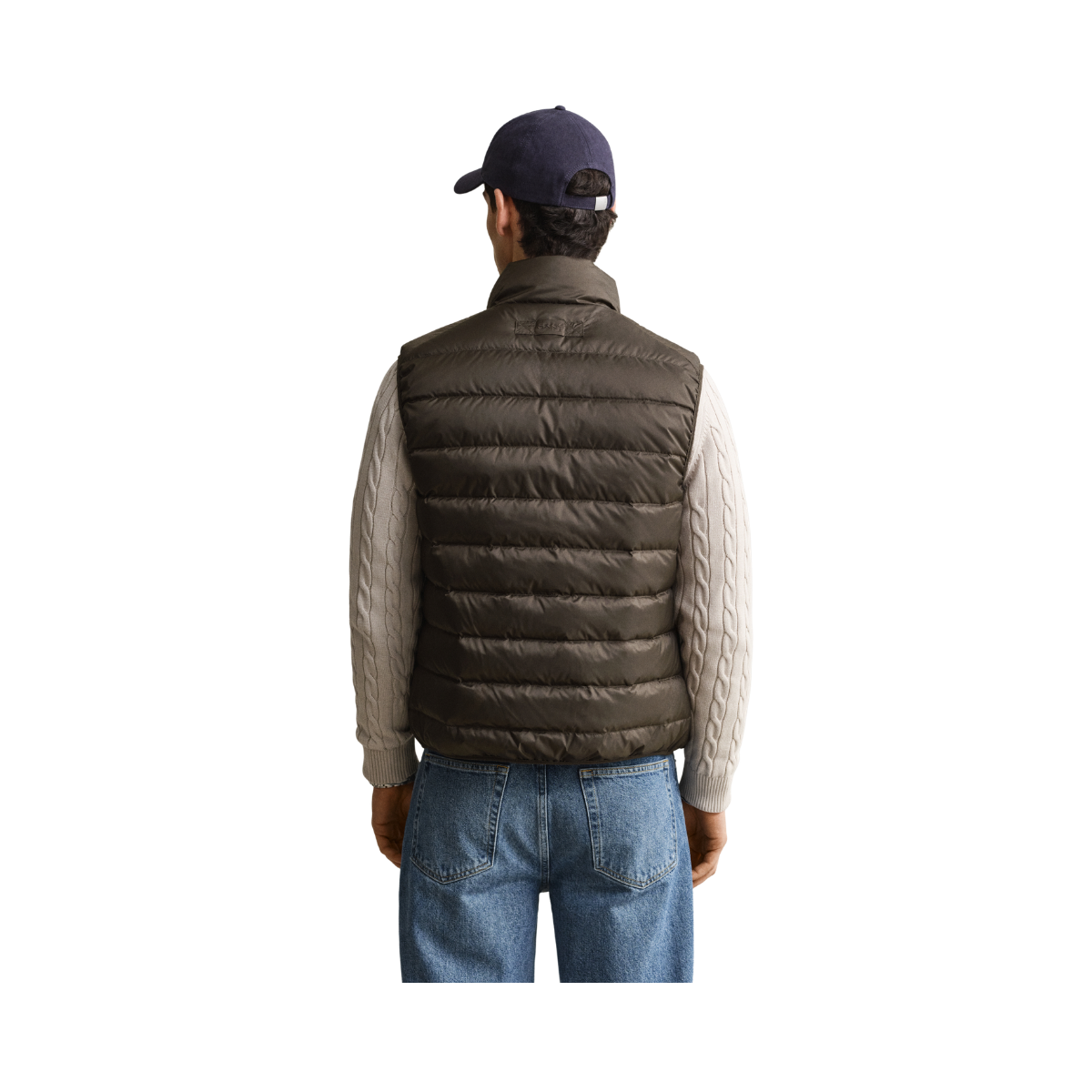 Light Down Vest - Shadow Brown