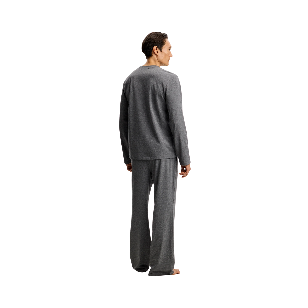 Pierce Pyjama Set - Dark Grey Melange