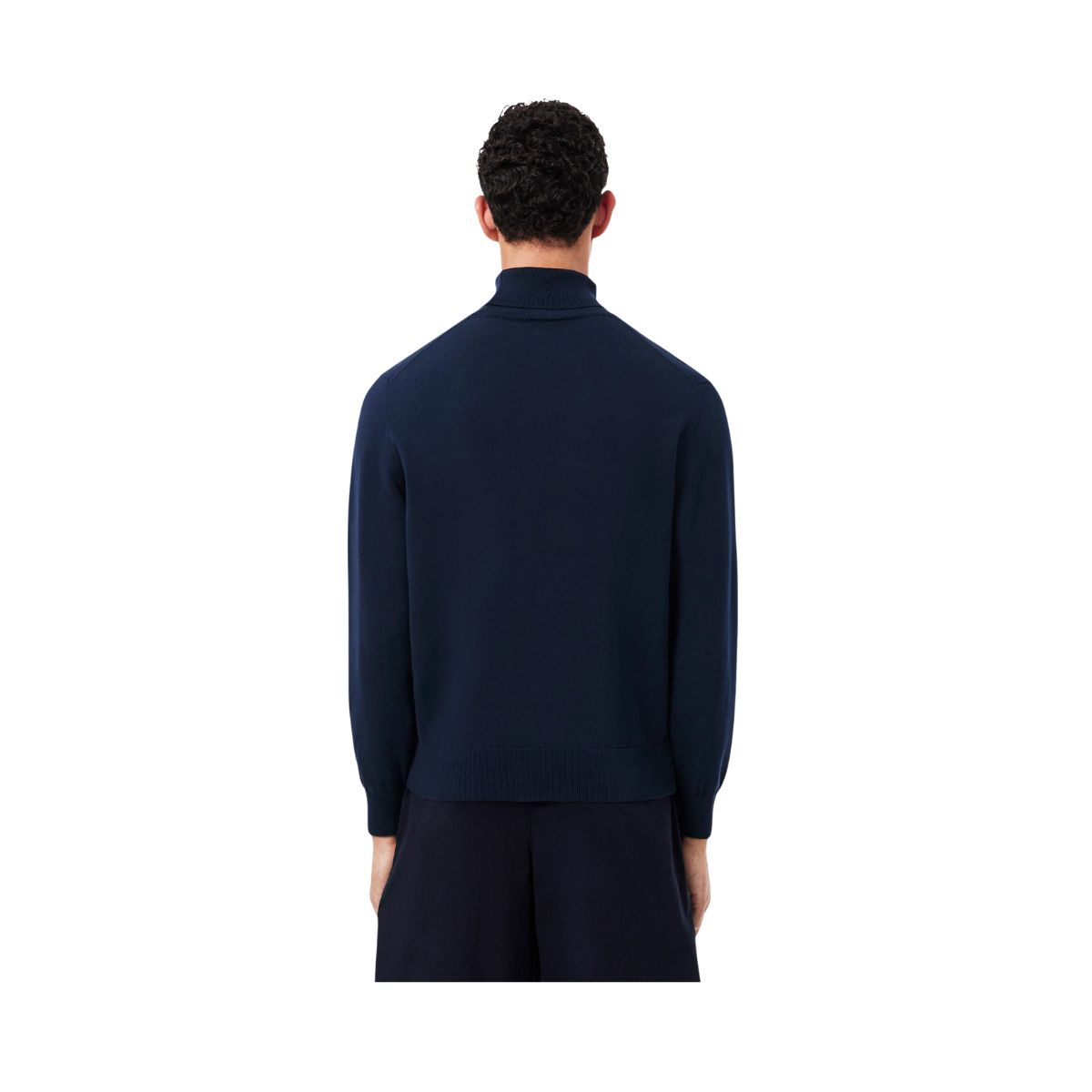 Turtleneck Sweater - Navy Blue