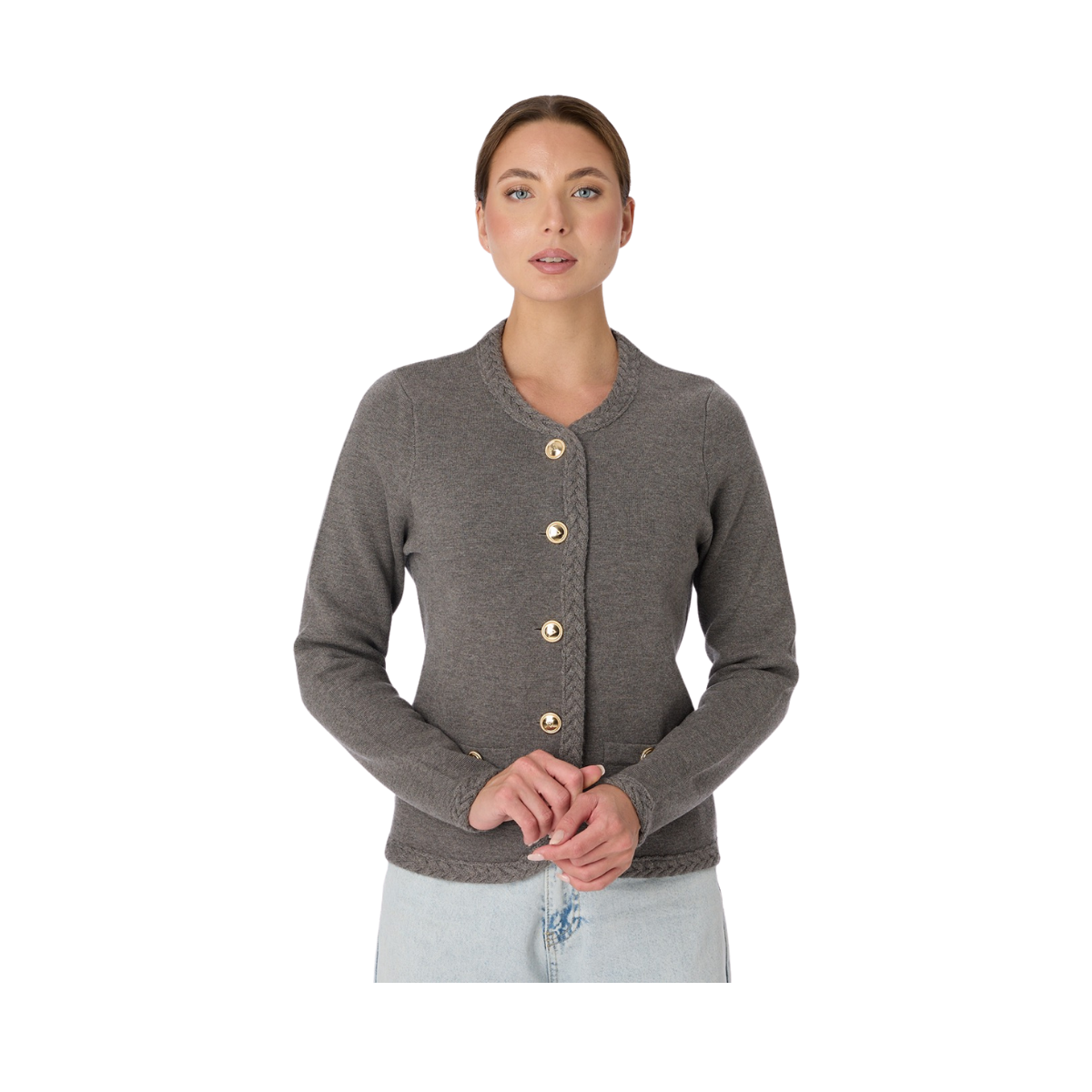 Reese Cardigan - Taupe