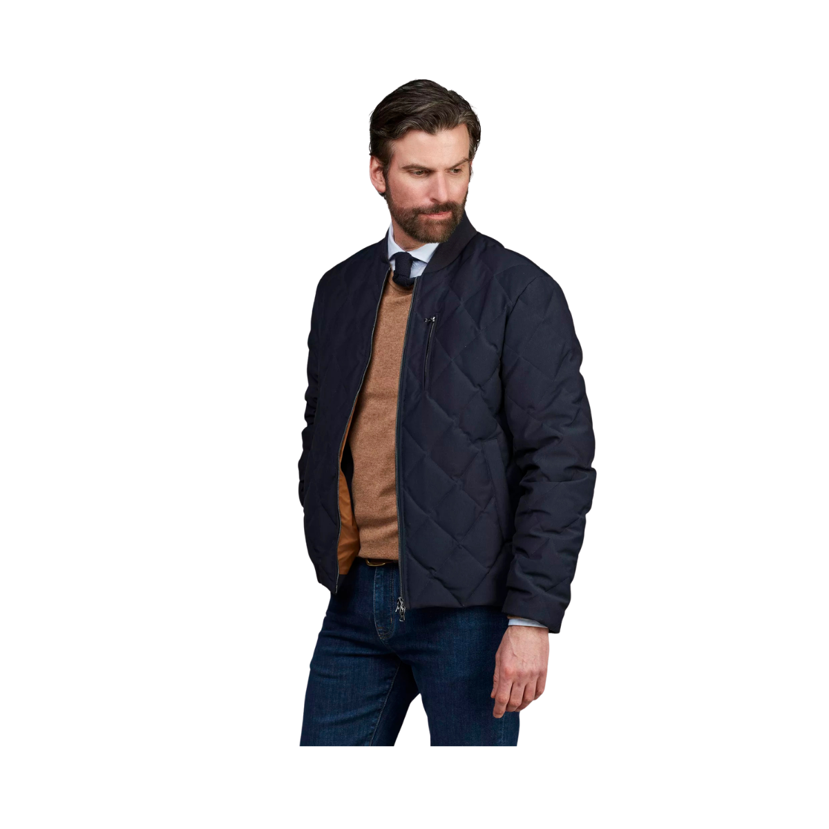 Brixen Down Jacket - Navy