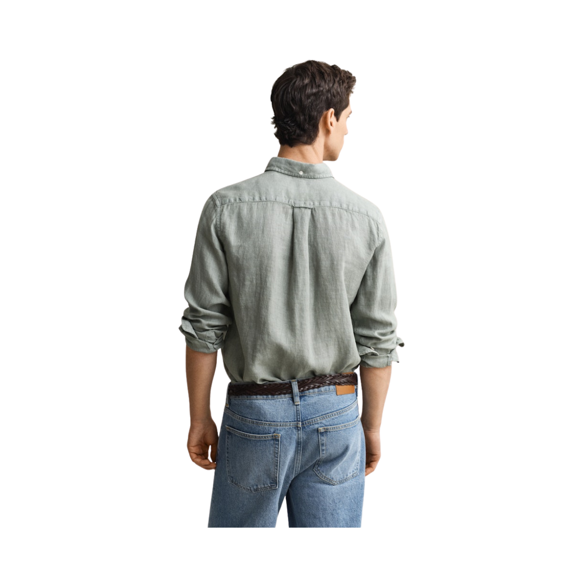 Gmnt Dyed Linen Shirt - Ceramic Grey