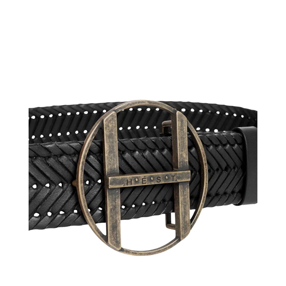 Voyage Braided Belt - Jet Black