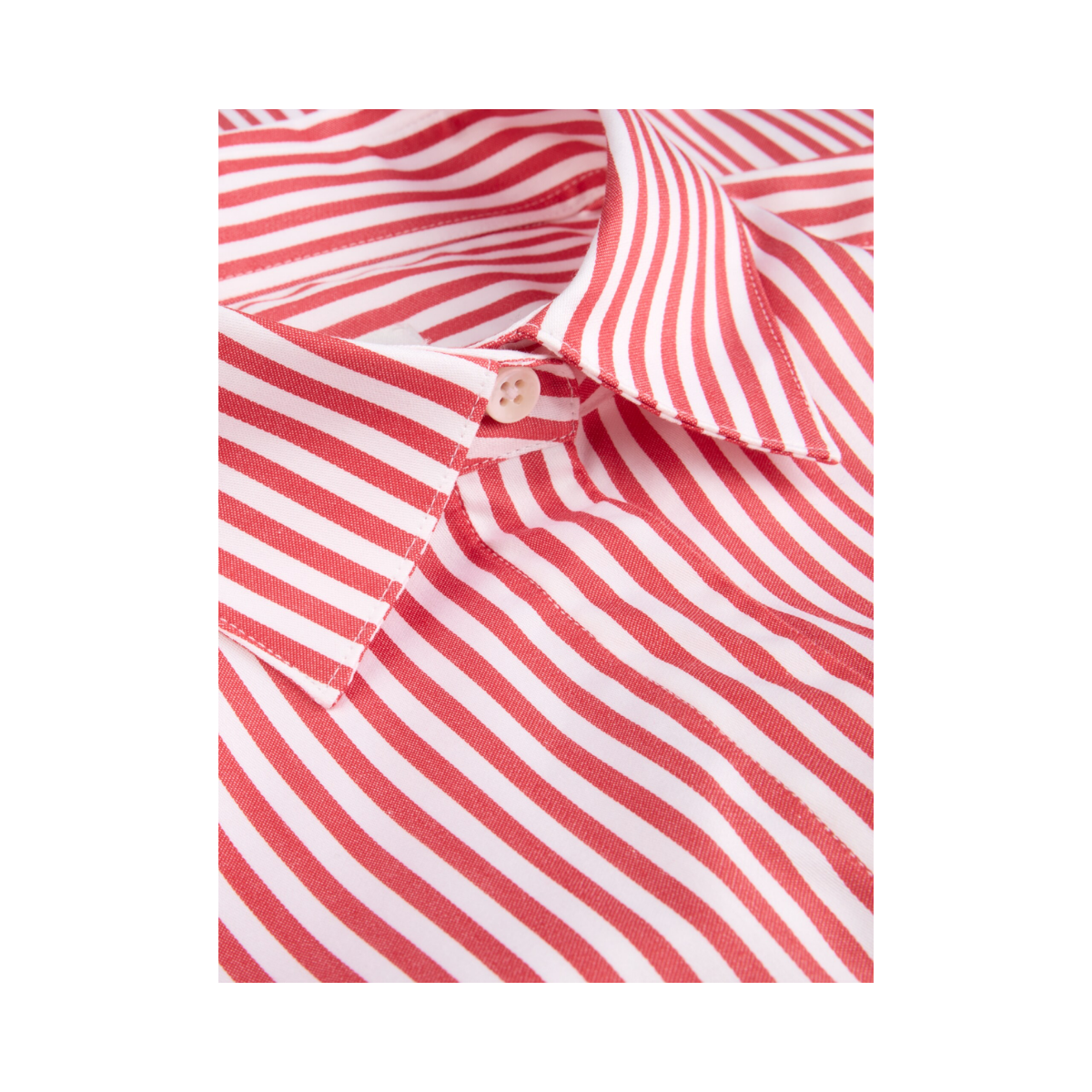 Stella Shirt - Light Red Stripe