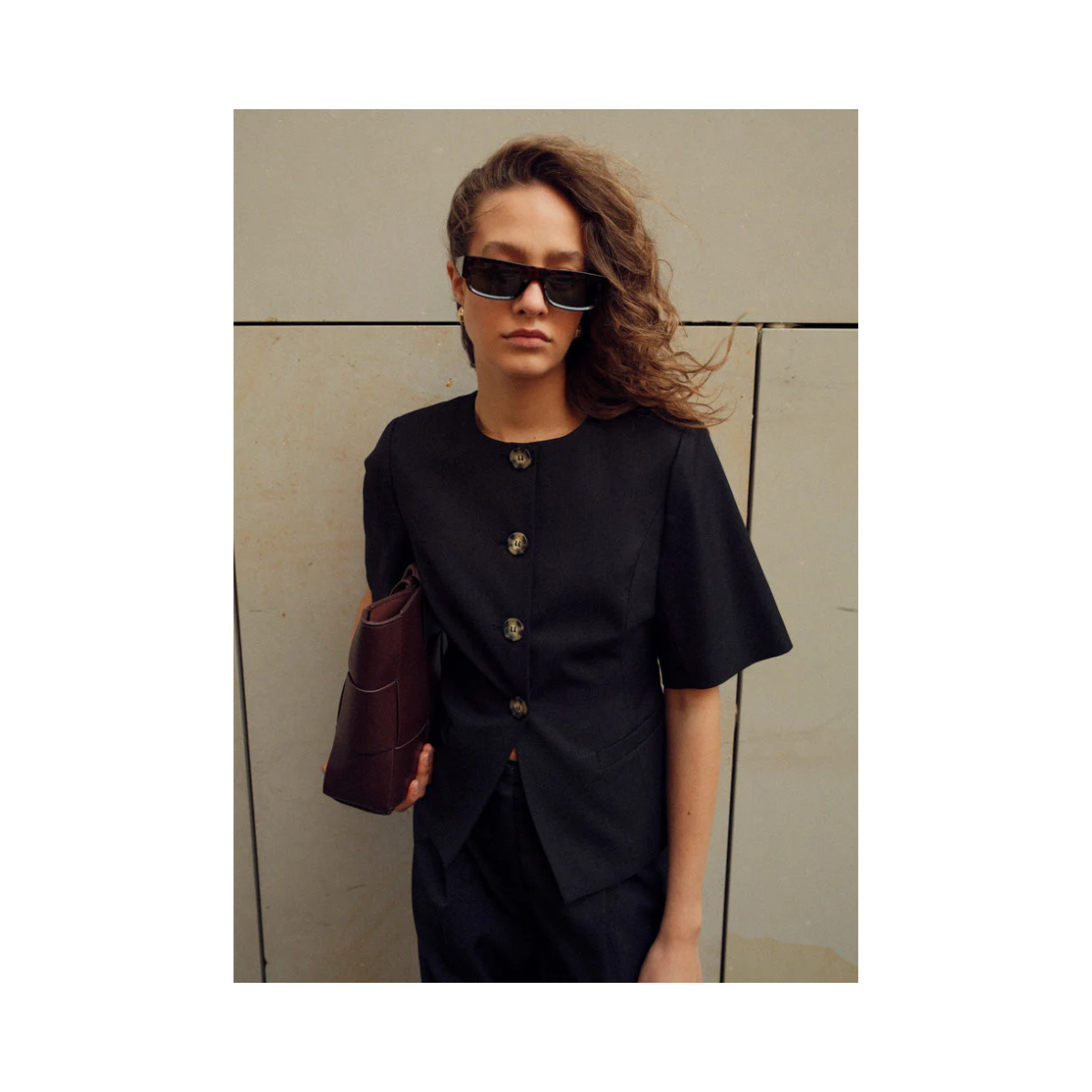 Kasaundra Blazer - Black