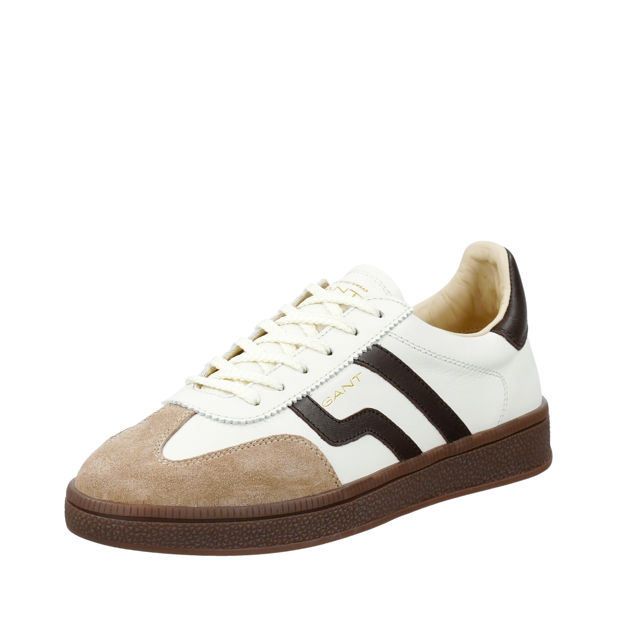 Cuzima Sneaker - Off White/Brown