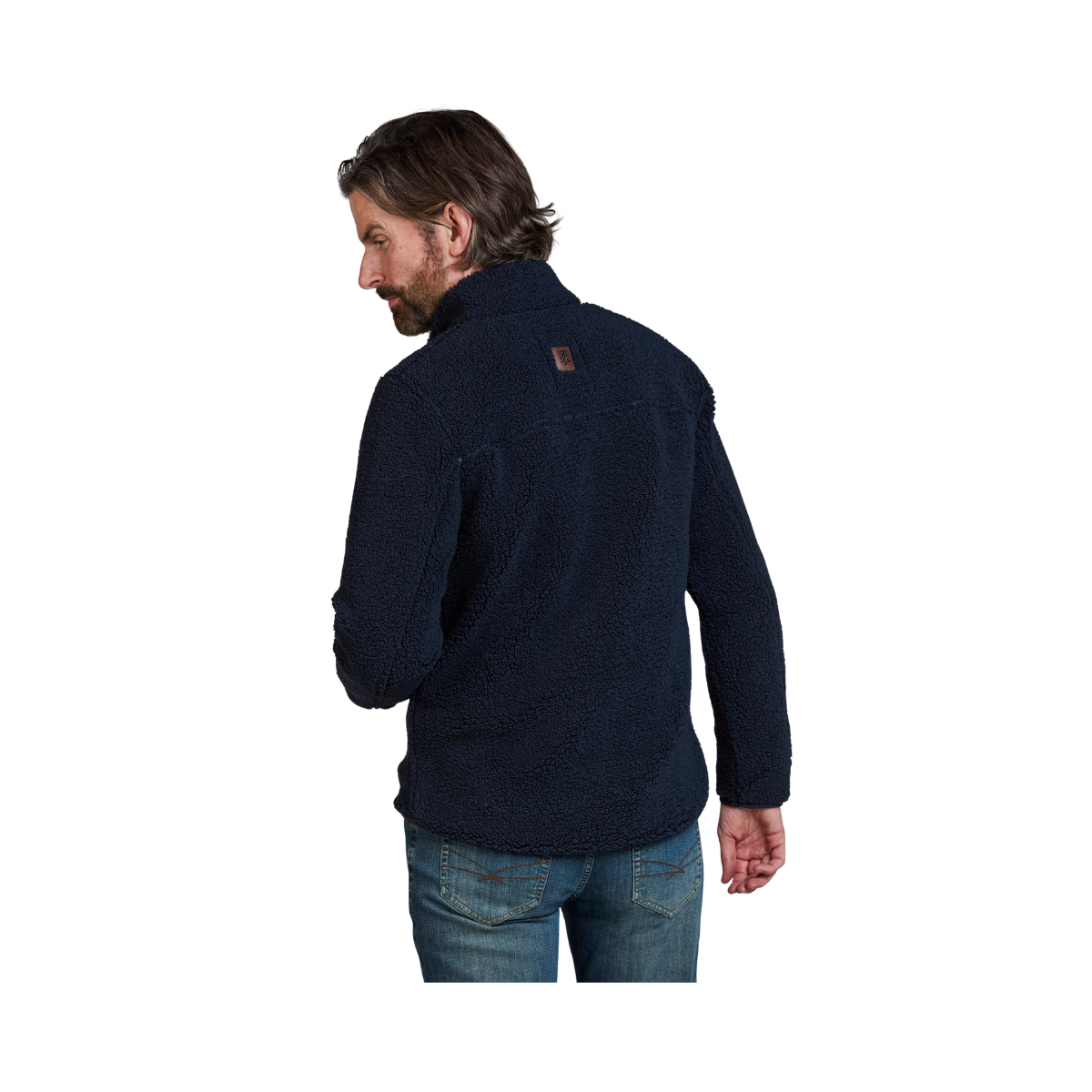 Pile Fleece Jacket - Navy