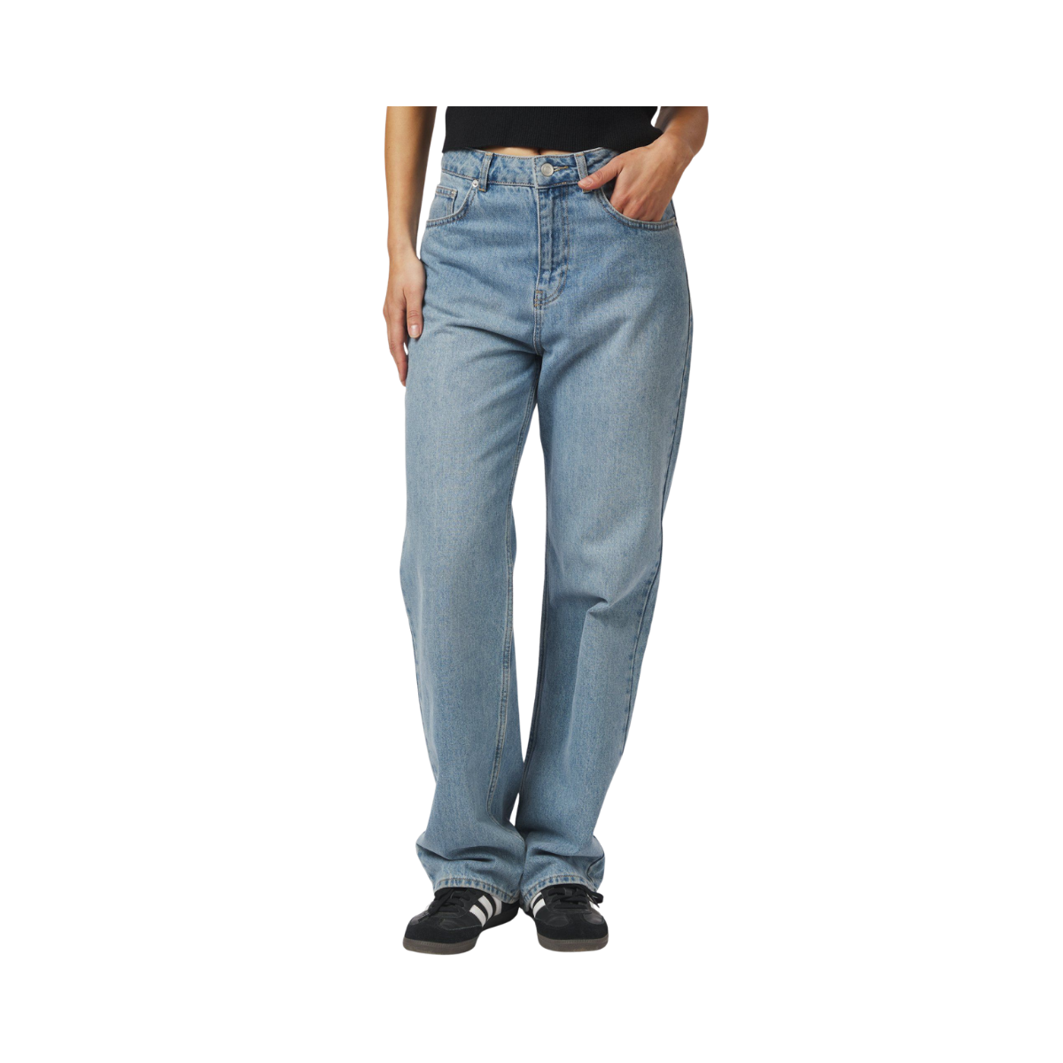 Simona D Pants - Stonewash