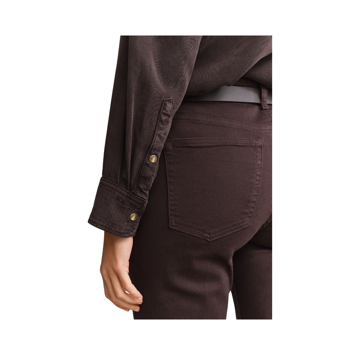 Rel Denim Twill Ranger Shirt - Deep Brown