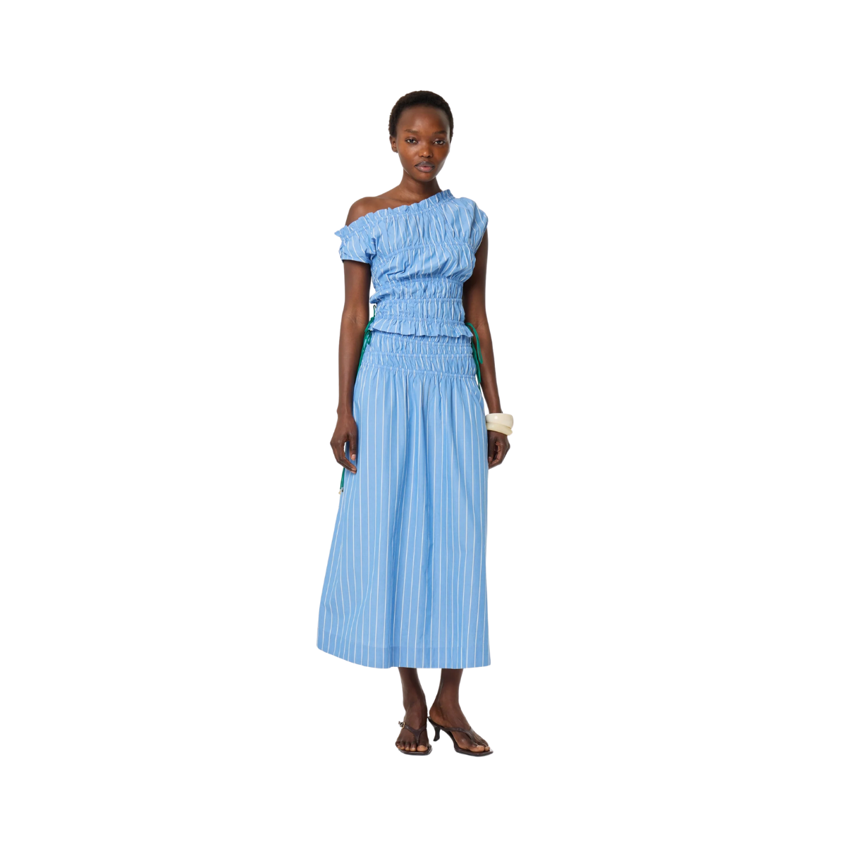 Yoko Skirt - Marina Blue/Cosy White