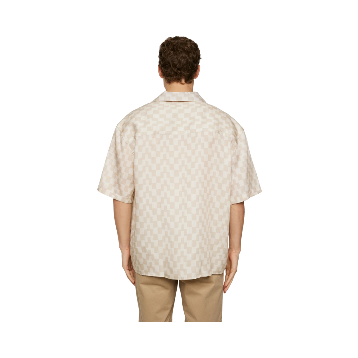 Ellis Stack Bridge Print Shirt - Moonbeam