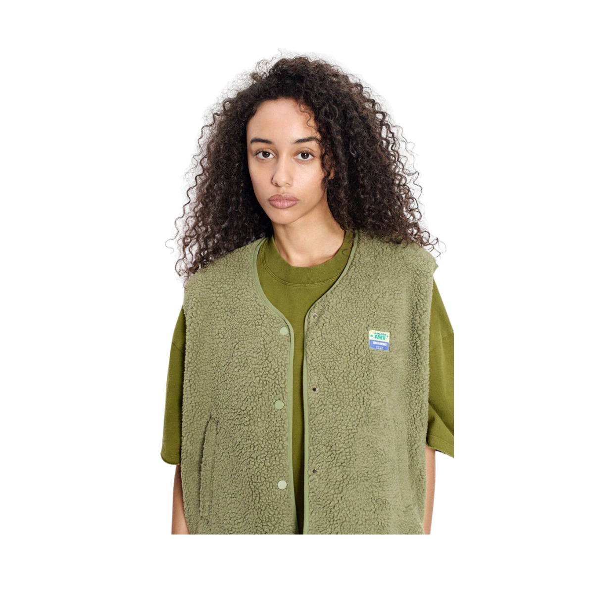 Veste Ample Sm - Givre Chine