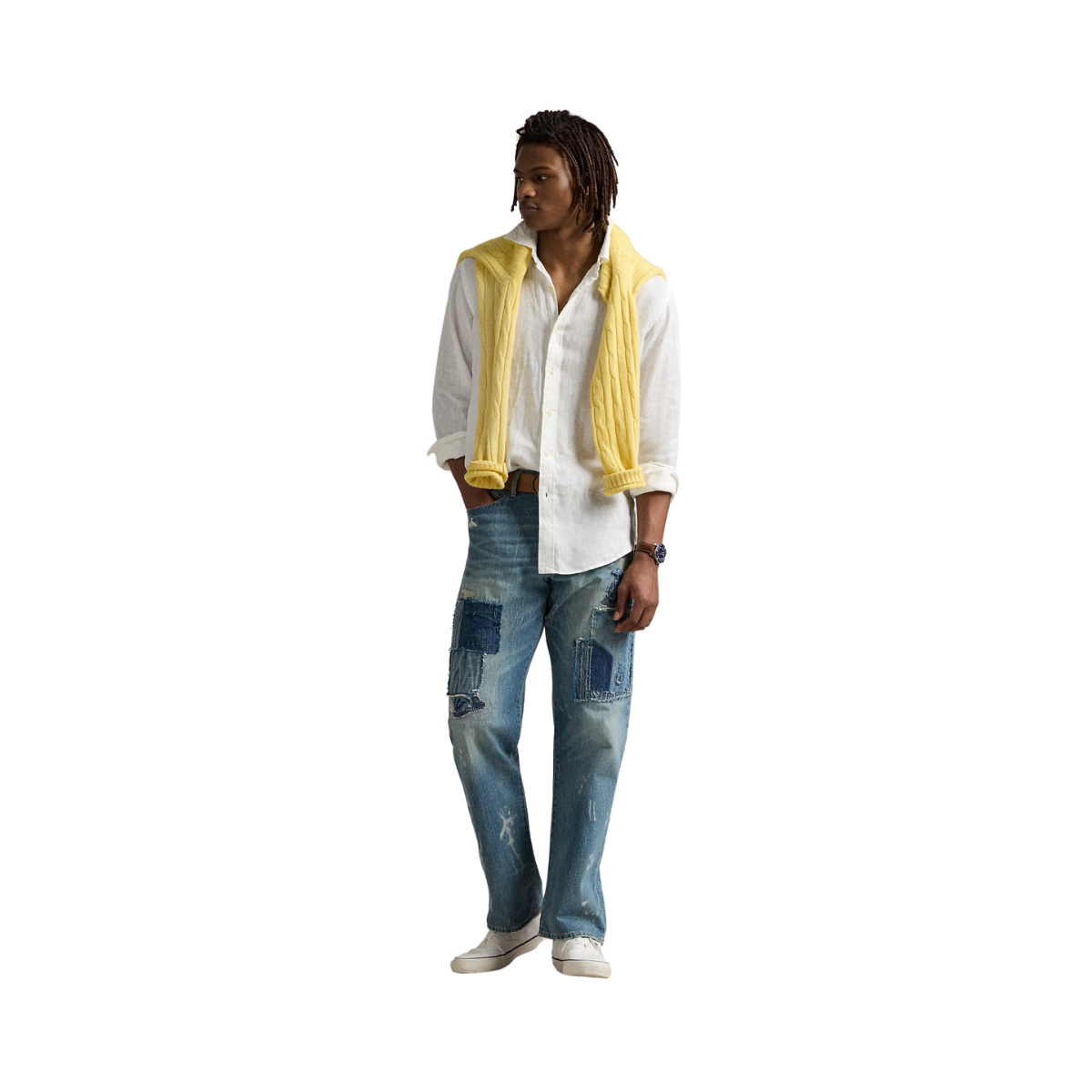 Long Sleeve Sport Shirt - Ceramic White