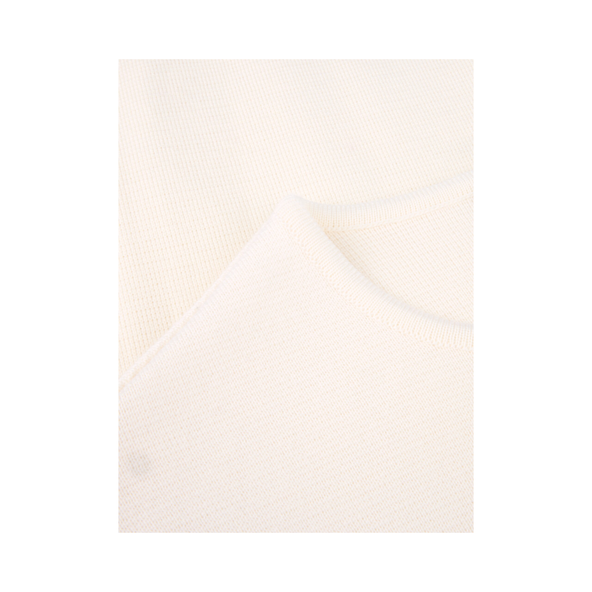 Lo Knit Poncho - White