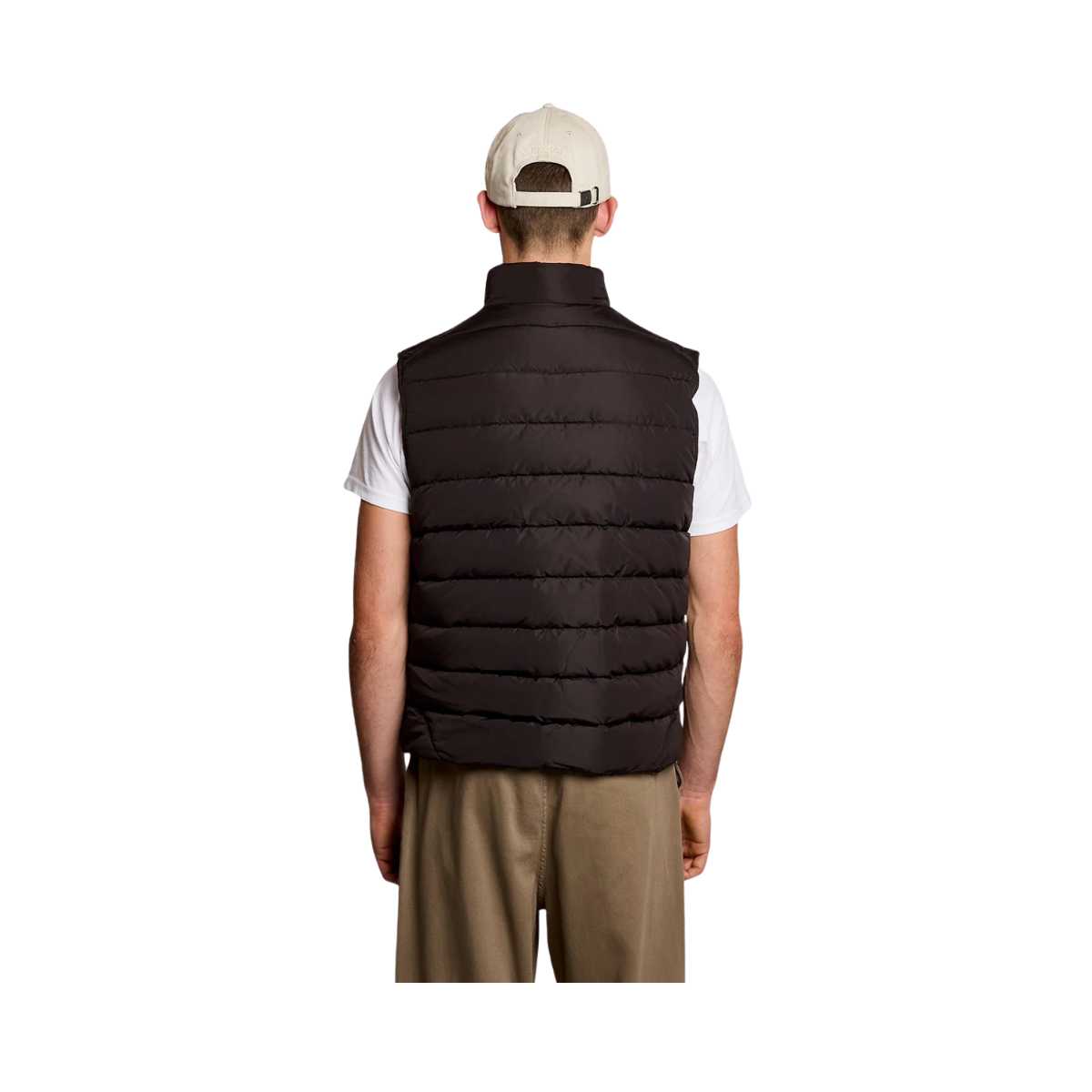 Quilted Gilet - Jet Black