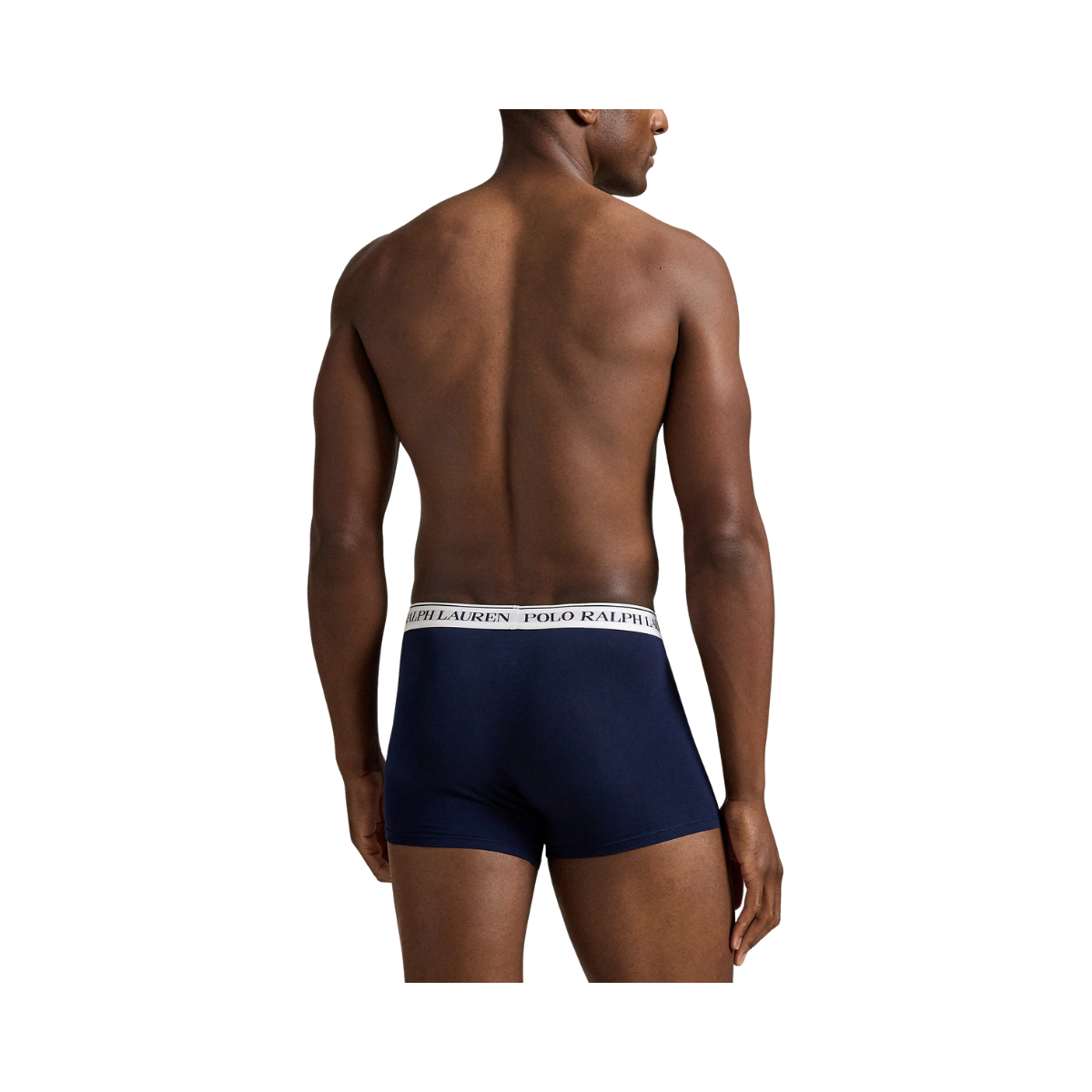 Stretch Cotton Trunk 3-Pack - Navy/White