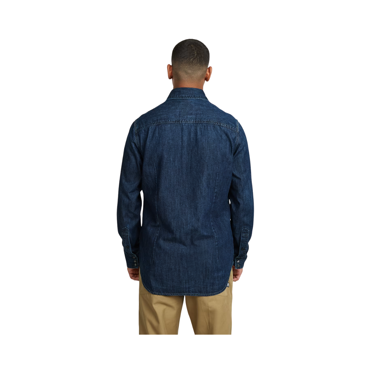 Dakota Slim LS Shirt - Worn In Deep Sea