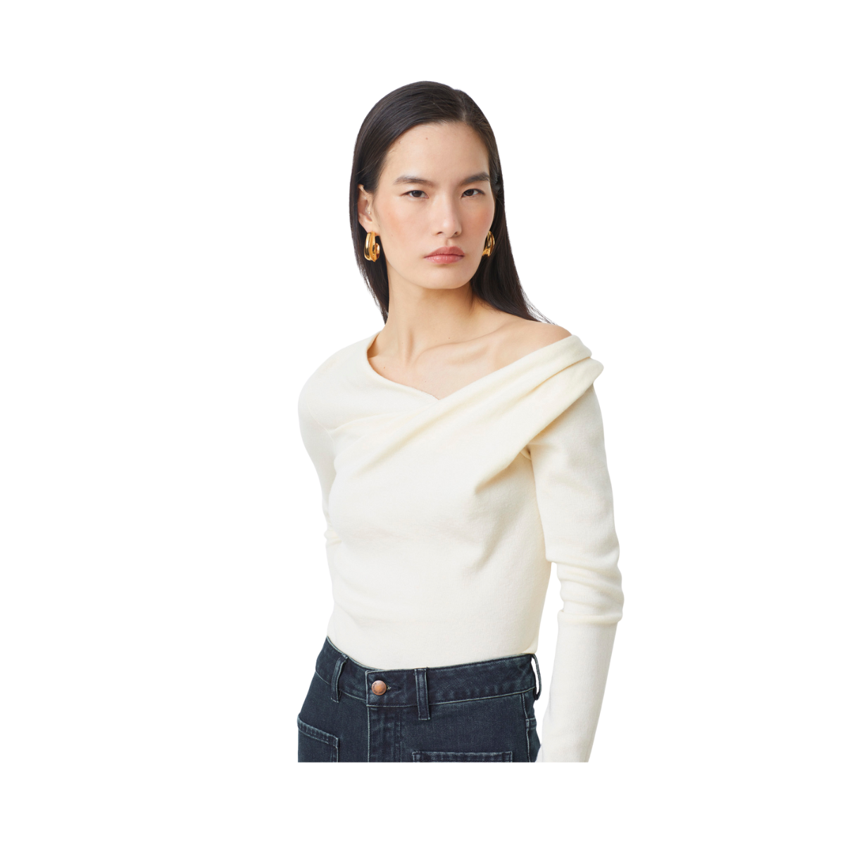 Pull Pleor - Blanc Casse