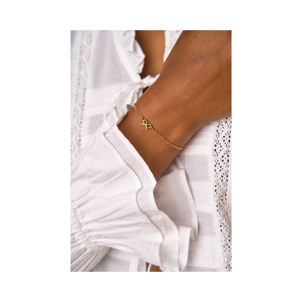 Bracelet Gifting Bow - Gold