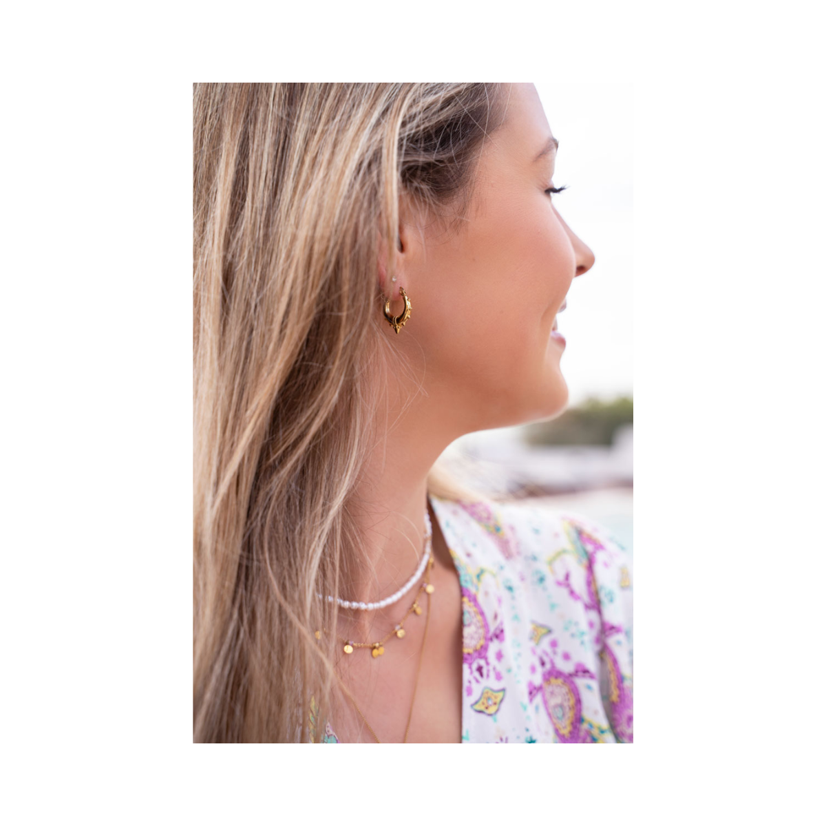 Chunky Earrings - Gold