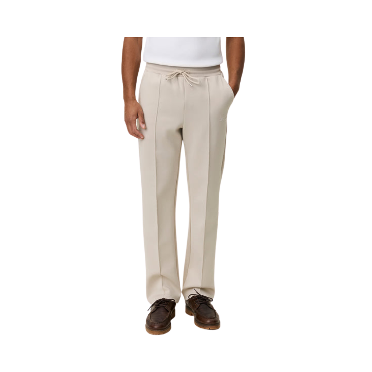 Ballier Crew Casual Track Pants - 815 Light Sand