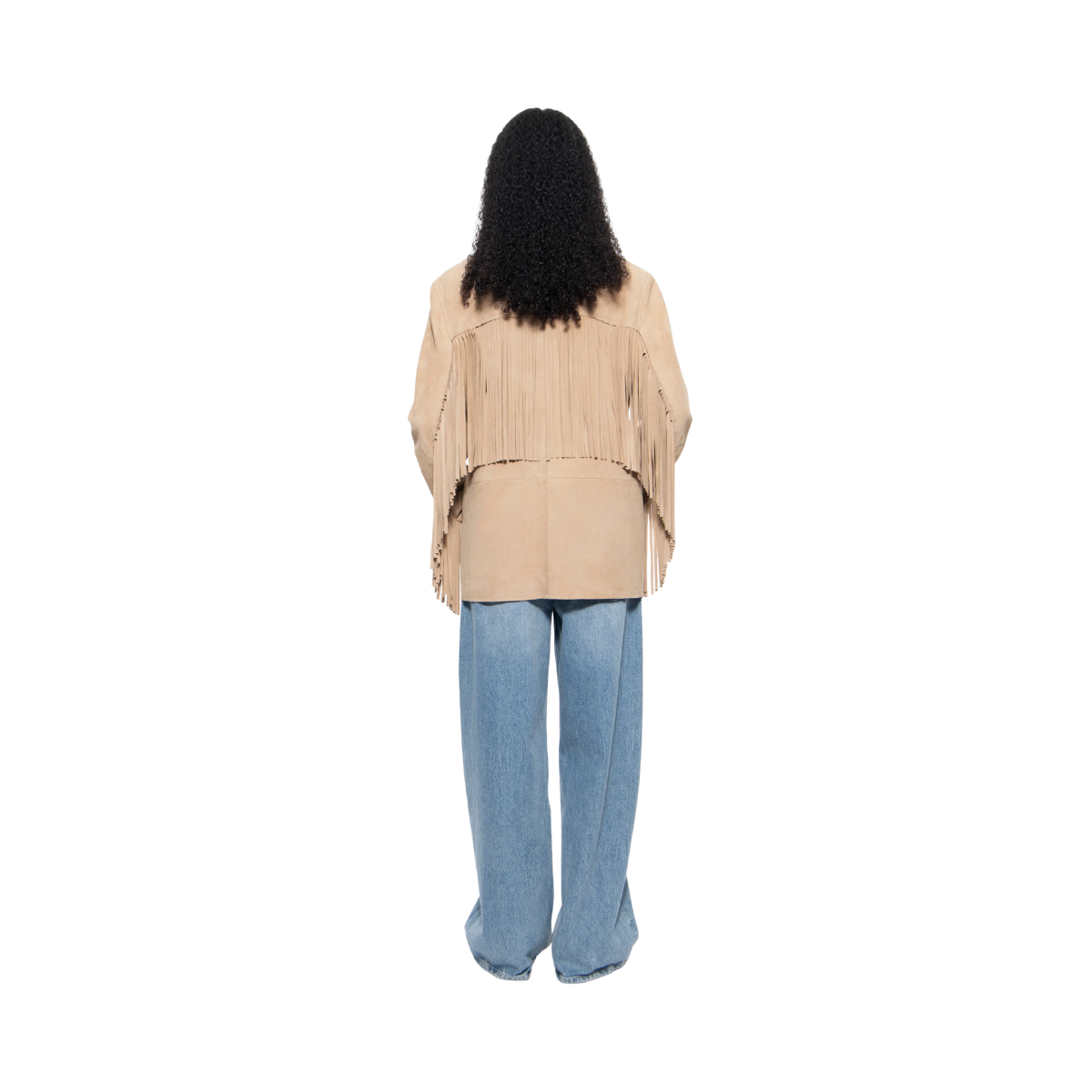 Estee Fringe Jacket - Sands
