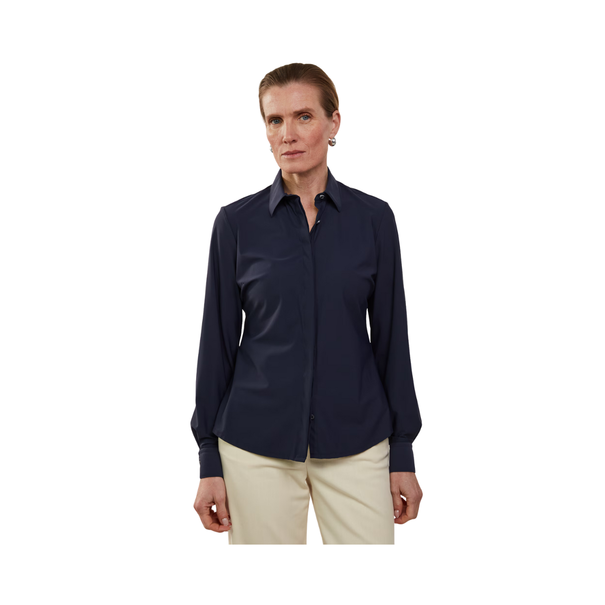 Sofie Shirt - Navy Blue