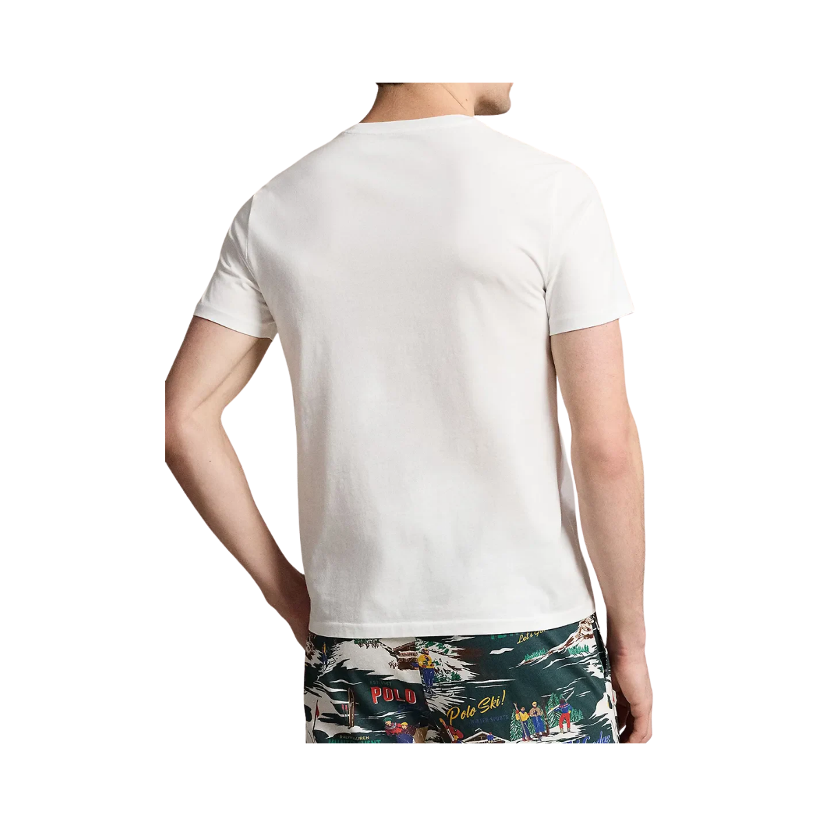 Knit T Shirt Sleep Top - White