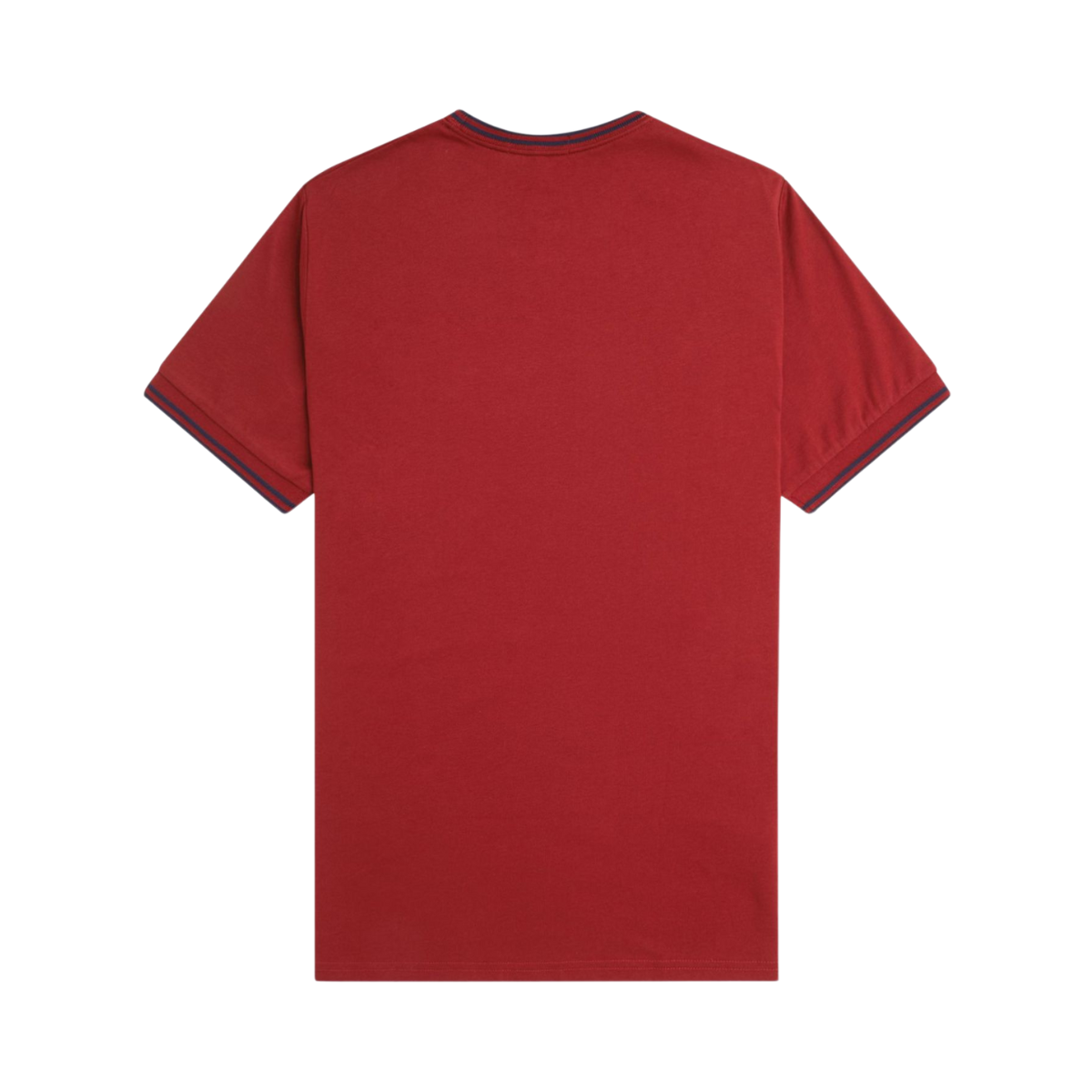Twin Tipped T-Shirt - Burnt Red/Navy