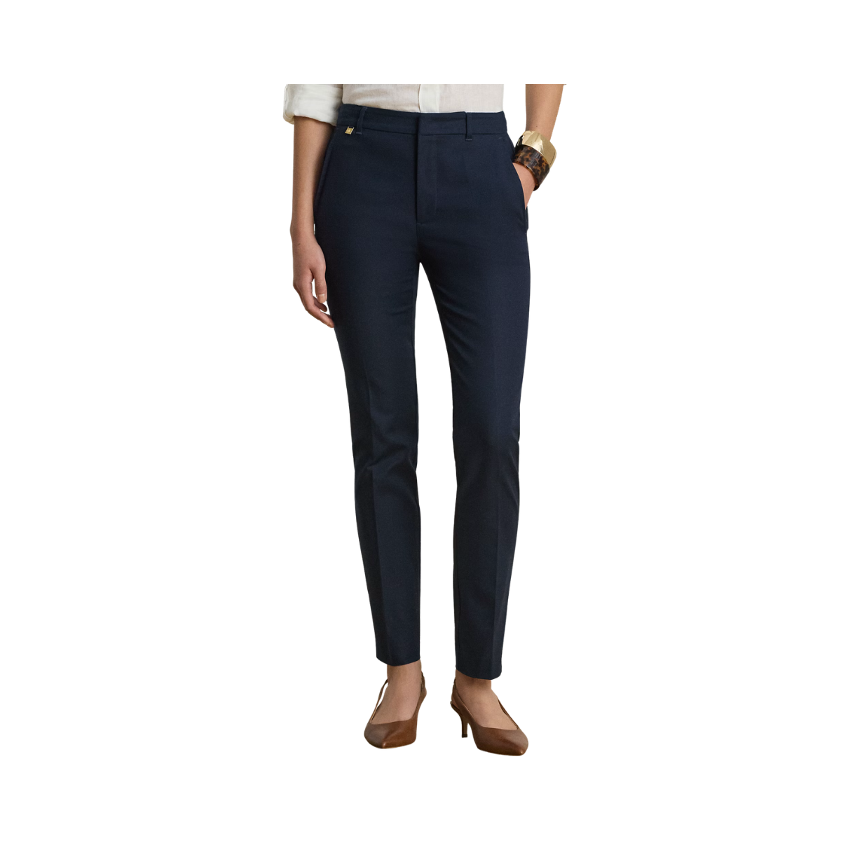 Lakythia Slim Leg Pant - Lauren Navy