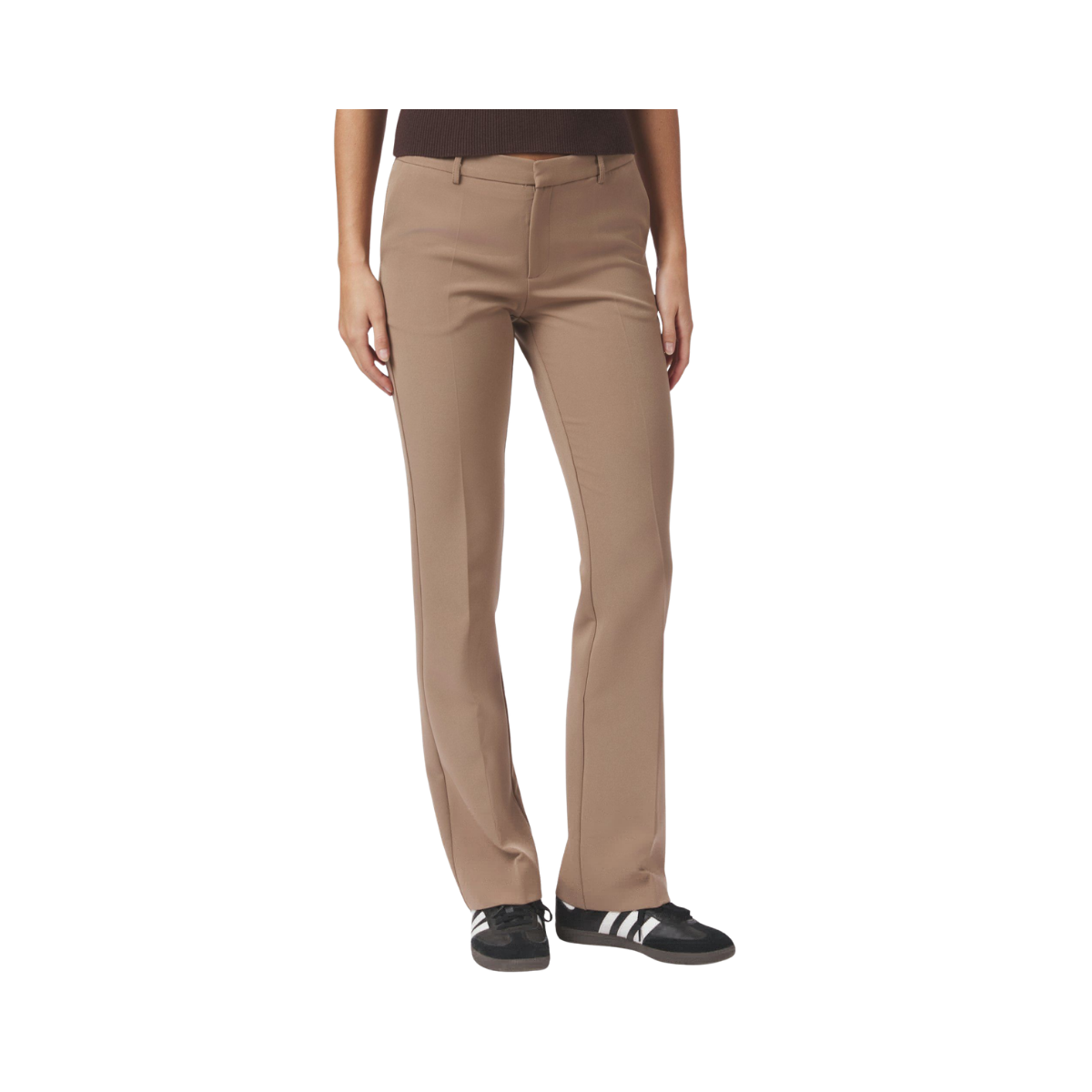 Cassie Suit Pants - Dusty Brown