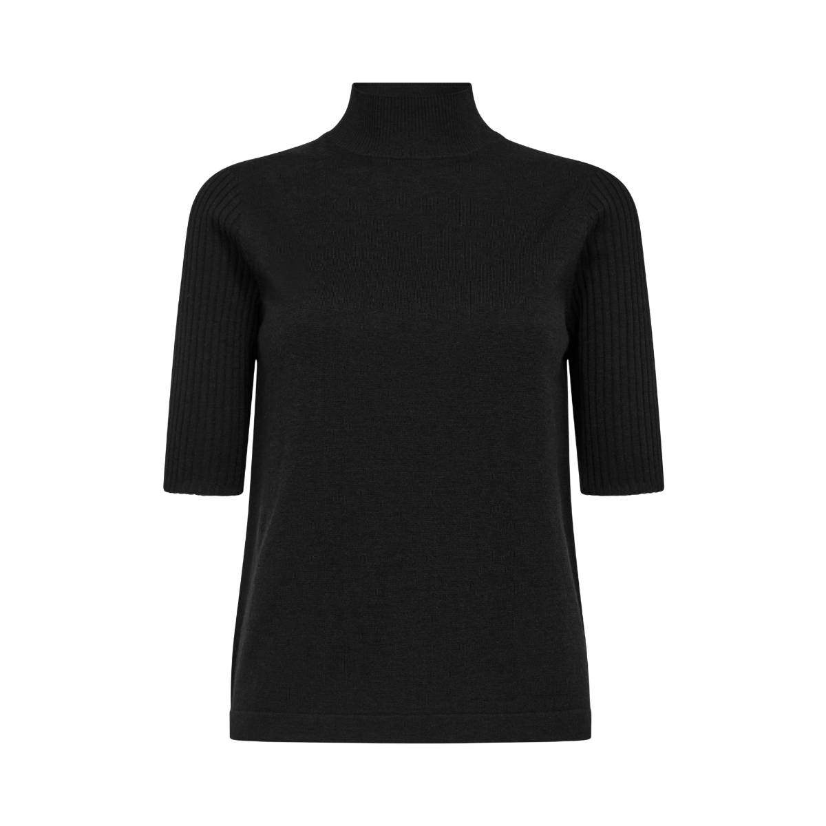 MMRelena Turtleneck SS Knit - Black