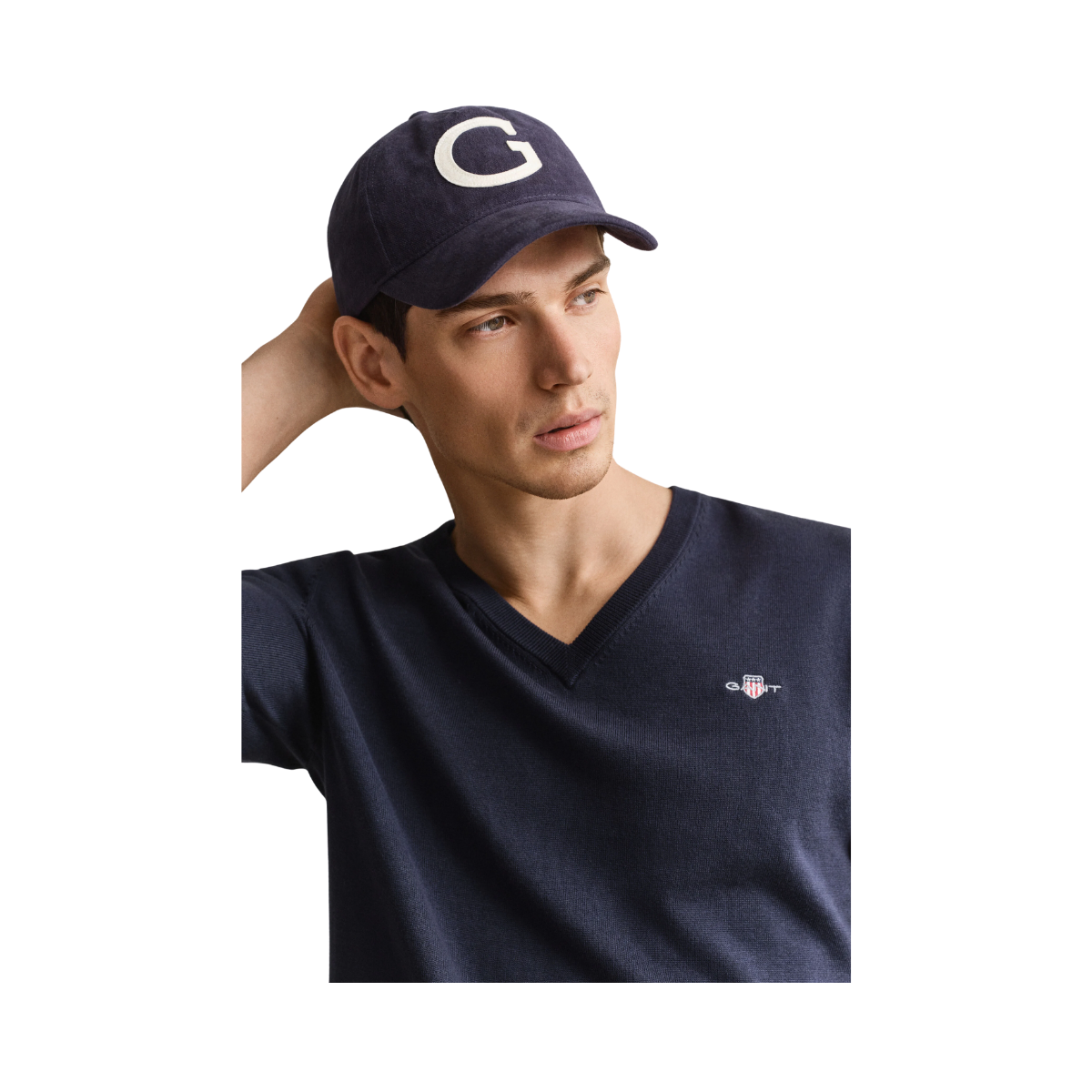 Cotton Sweater - Evening Blue