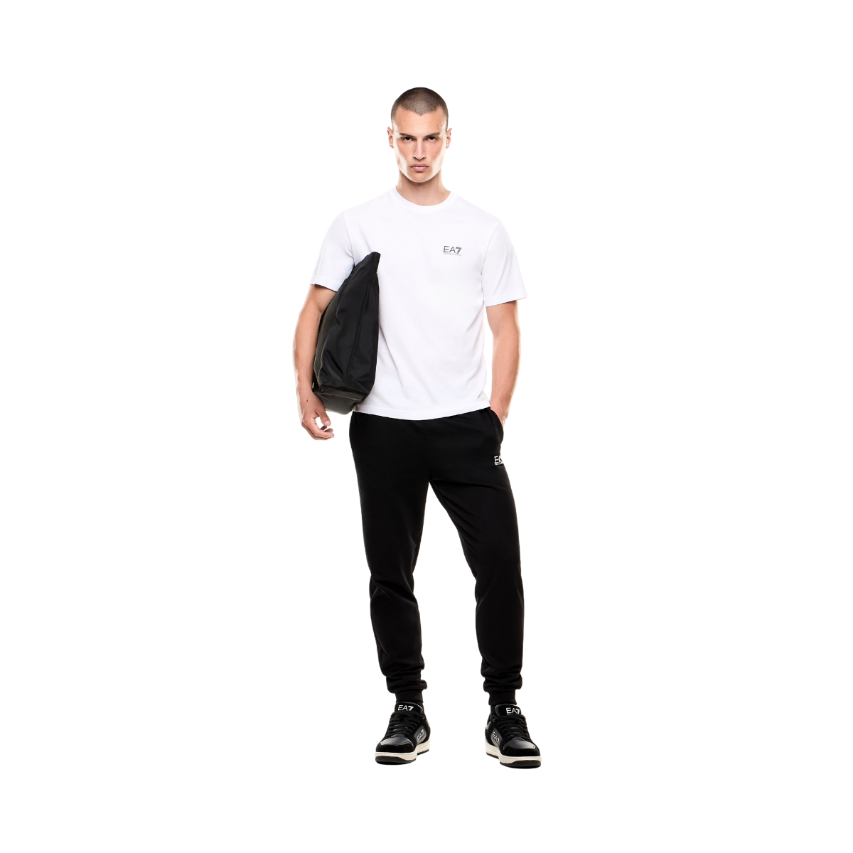 T-Shirts - White/Black