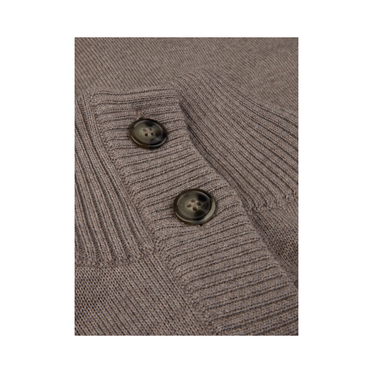Kylie Knit Cape - Light Brown