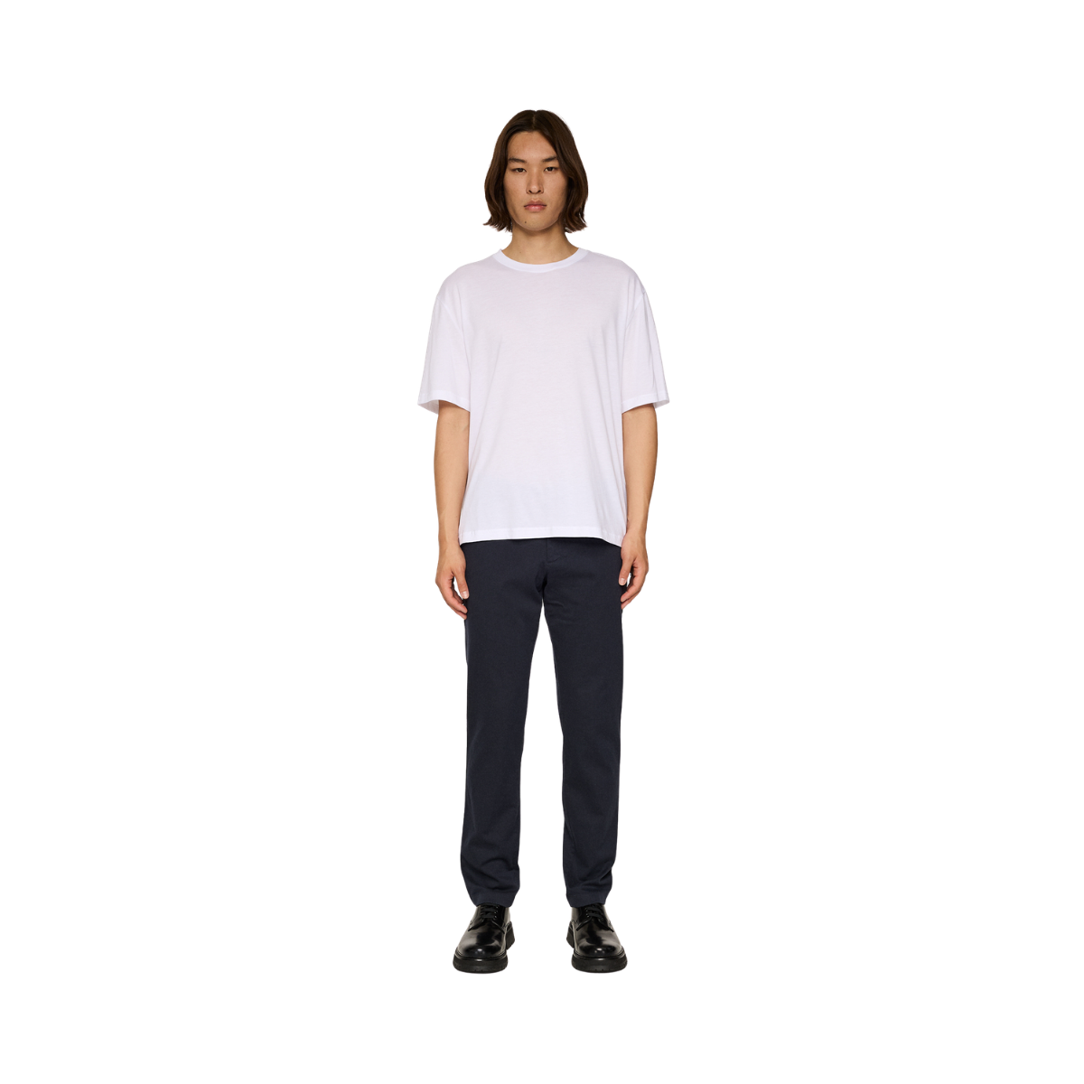 Chaze Flannel Twill Pants - JL Navy